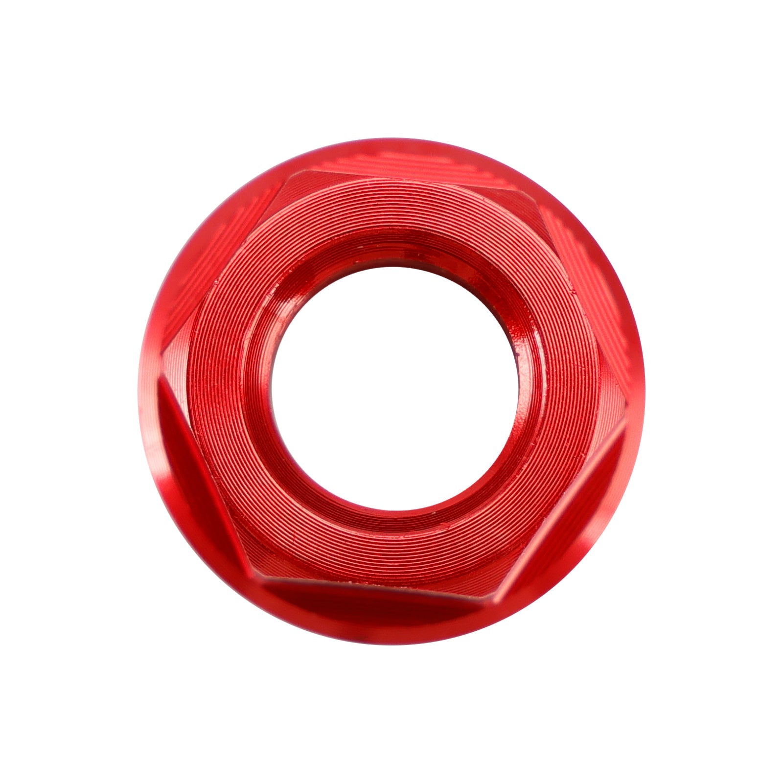 Kit Dado Corona M10x1.25 Rosso per Yamaha YZF-R1 98-14 R3 15-18 YZF-R6 03-21