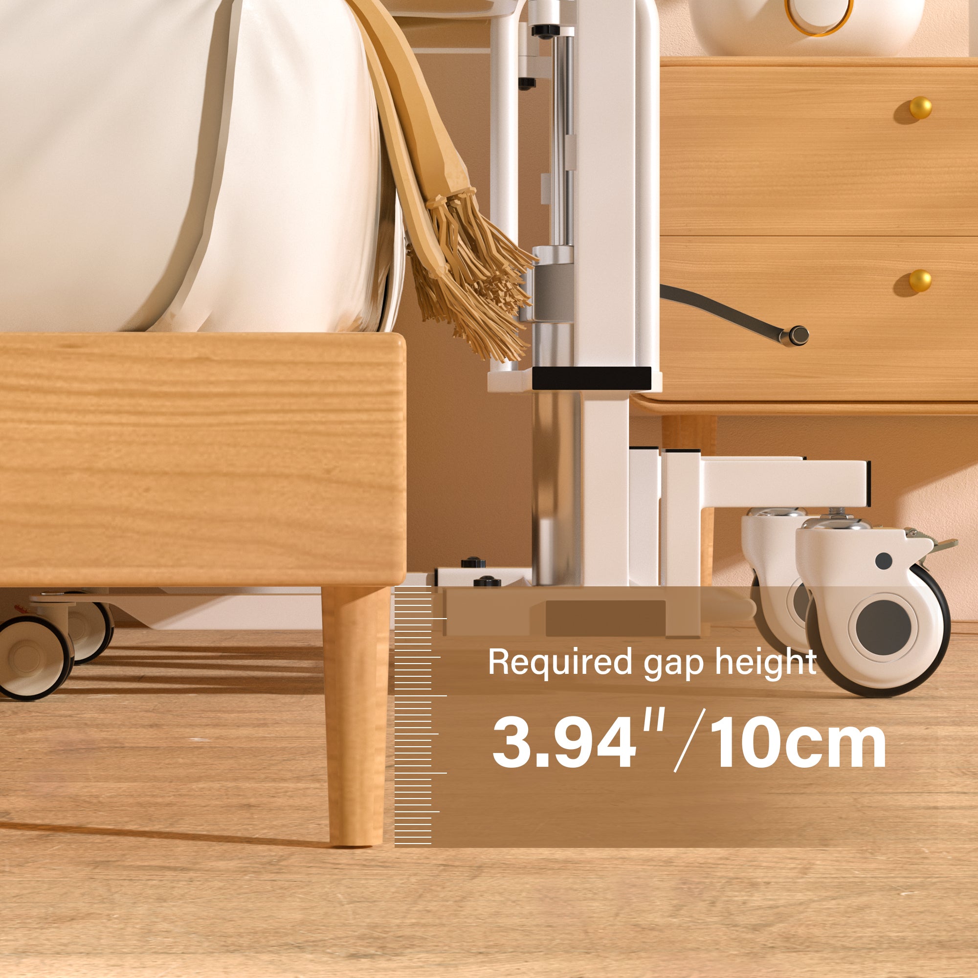 Fauteuil de Transfert Hydraulique Multifonction - Installation Sans Outil, Nettoyage Facile