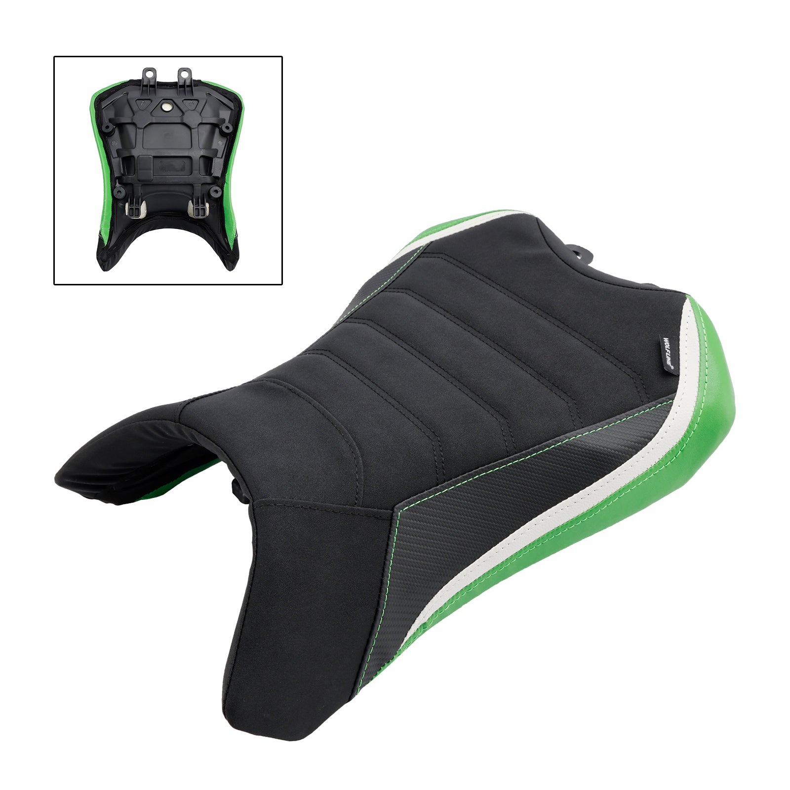 Saddle Front Raid Green dla Kawasaki Ninja 1000SX 2022-2023