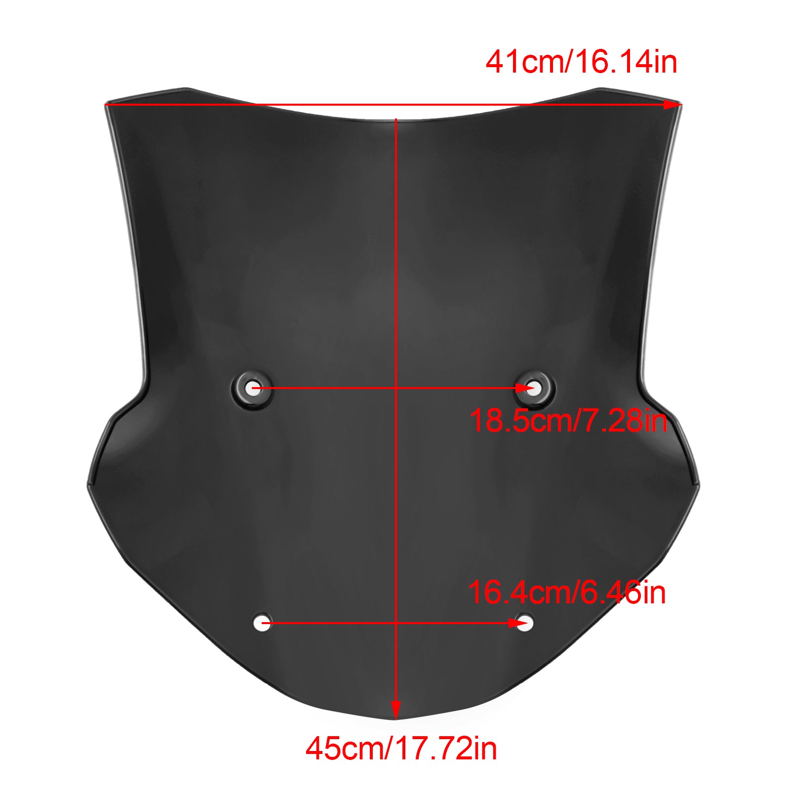 BMW S1000XR 2020-2024 Vetrobransko steklo vetrobranskega stekla vetrobranskega stekla