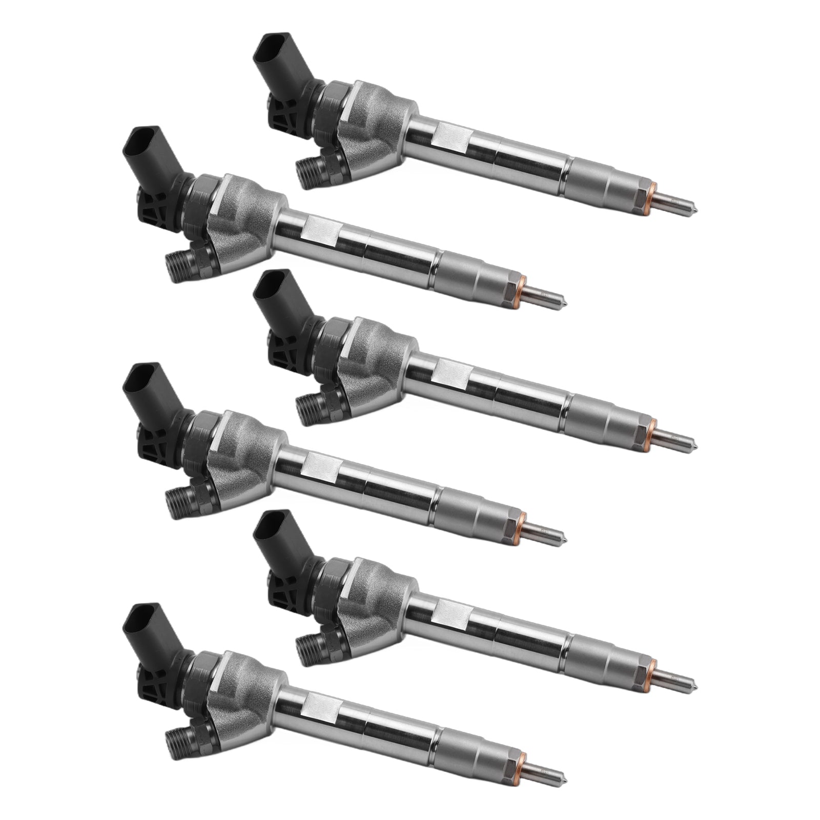 6 injecteurs de carburant pour BMW F10 F30 F15 328d X5 535d 740Ld N47 N57 0445110597