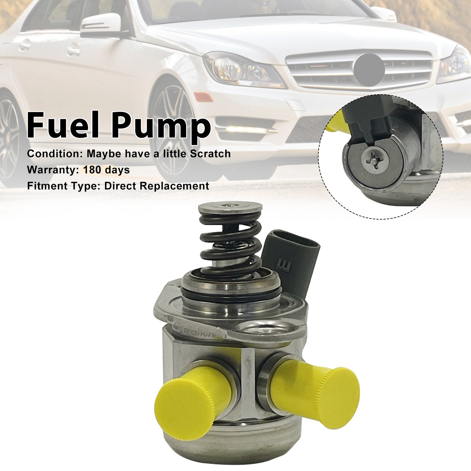 Korkeapainepolttoainepumppu Mercedes-Benz C350:lle (2012-2015) - Osanumerot : A2760700101, 0261520062, 0261520218