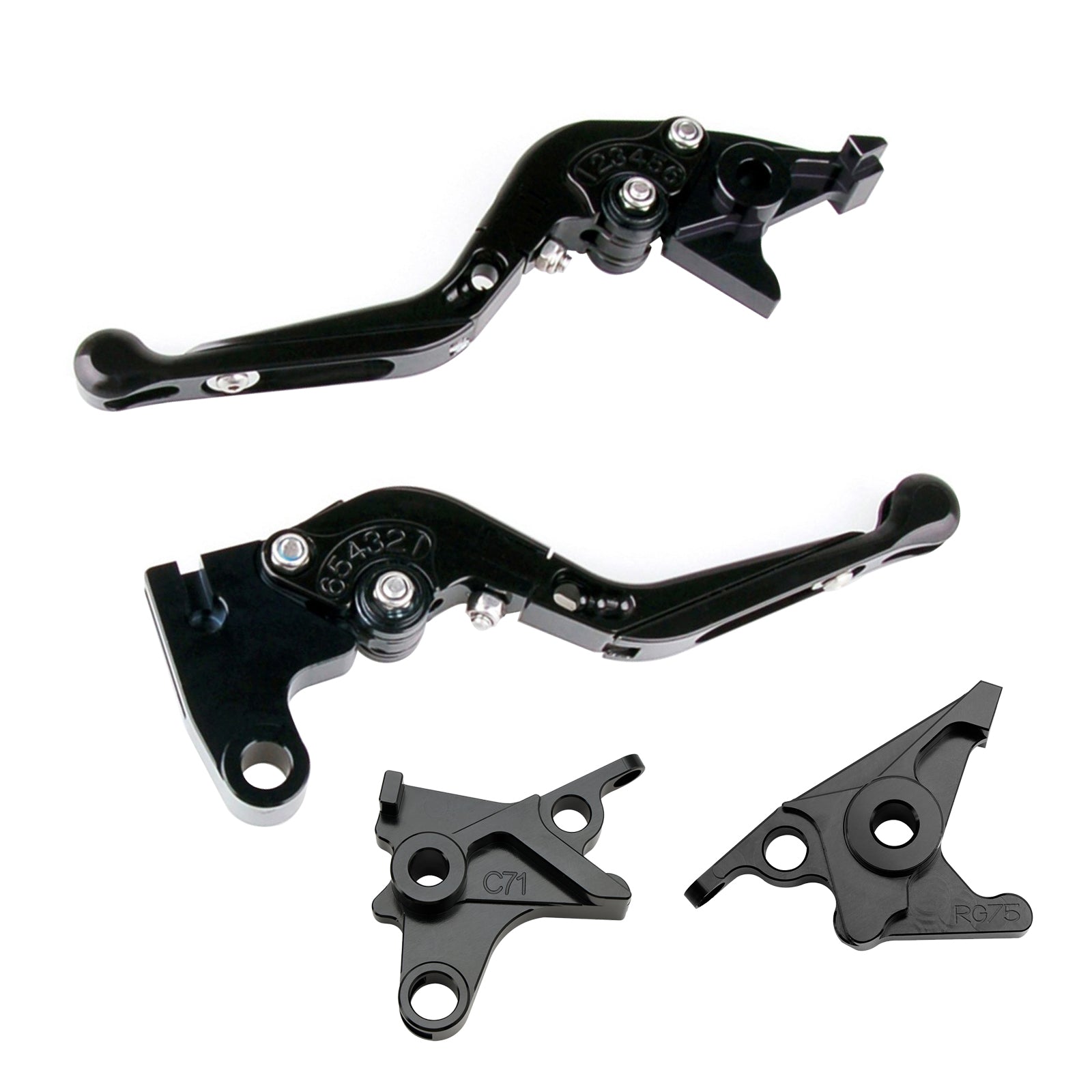 Levier de frein et d'embrayage réglable pour BMW R NINE T / PURE / RACER 2017-2023