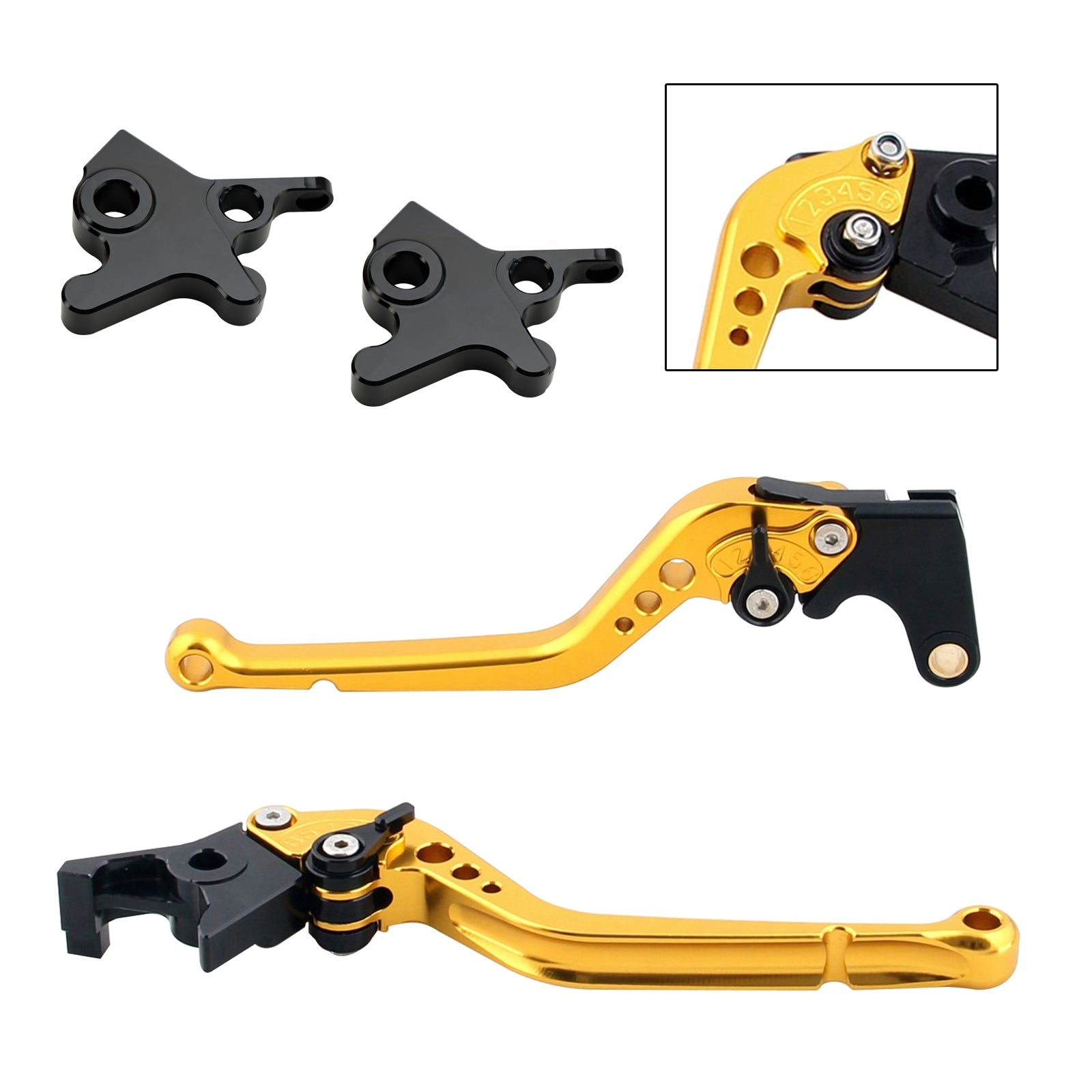 Levier de frein d'embrayage long pour Piaggio MP3 300 16-18 MP3 350 18-19