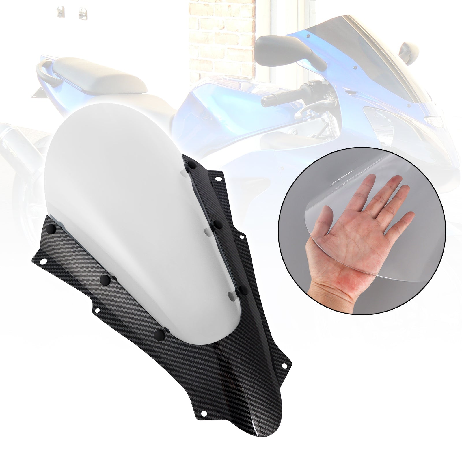 Przednia szyba przednia dla Kawasaki ZX-4R ZX-4R 2023