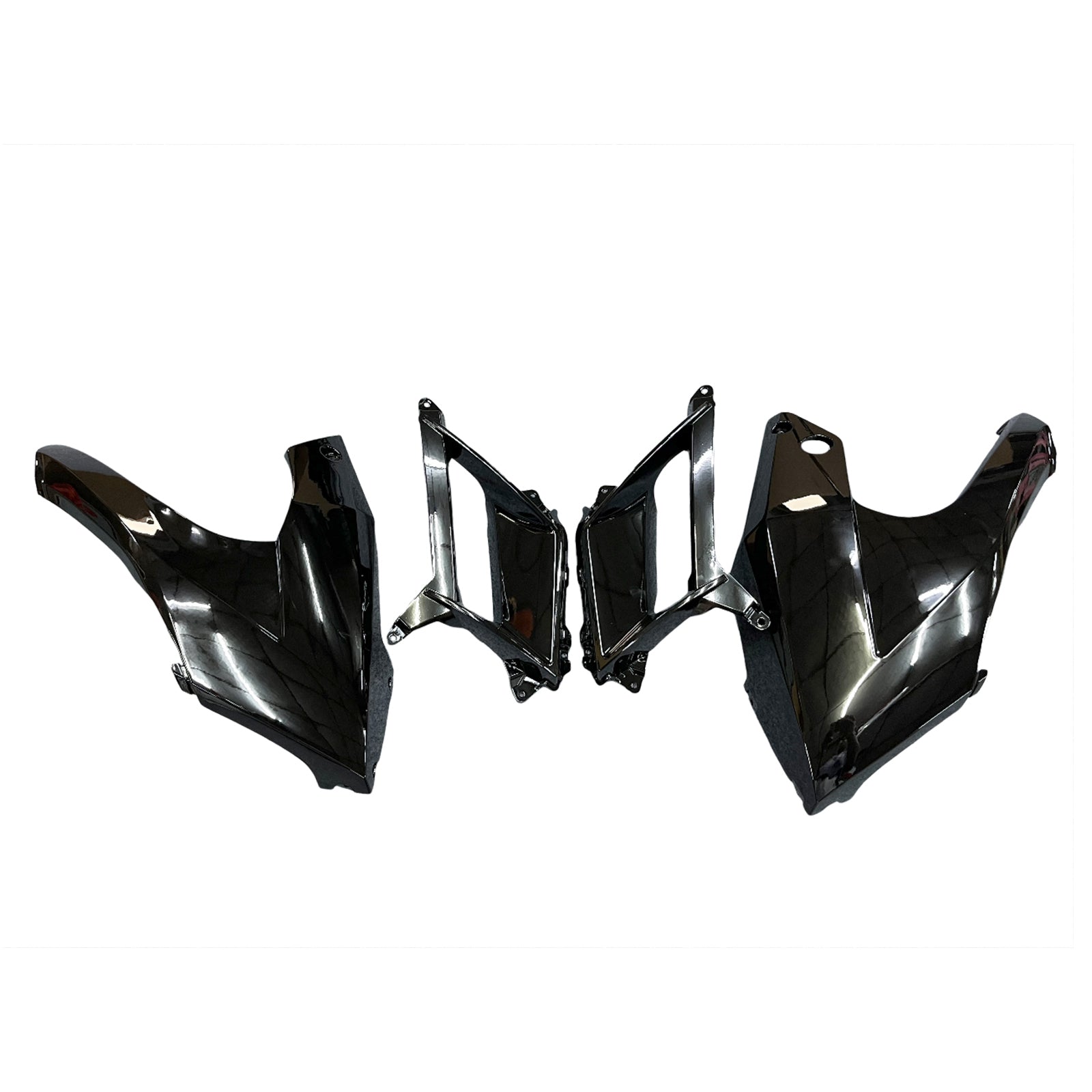 Kit de carénage en plastique moulé par injection noir brillant pour Kawasaki Ninja 650 EX650 2012-2016