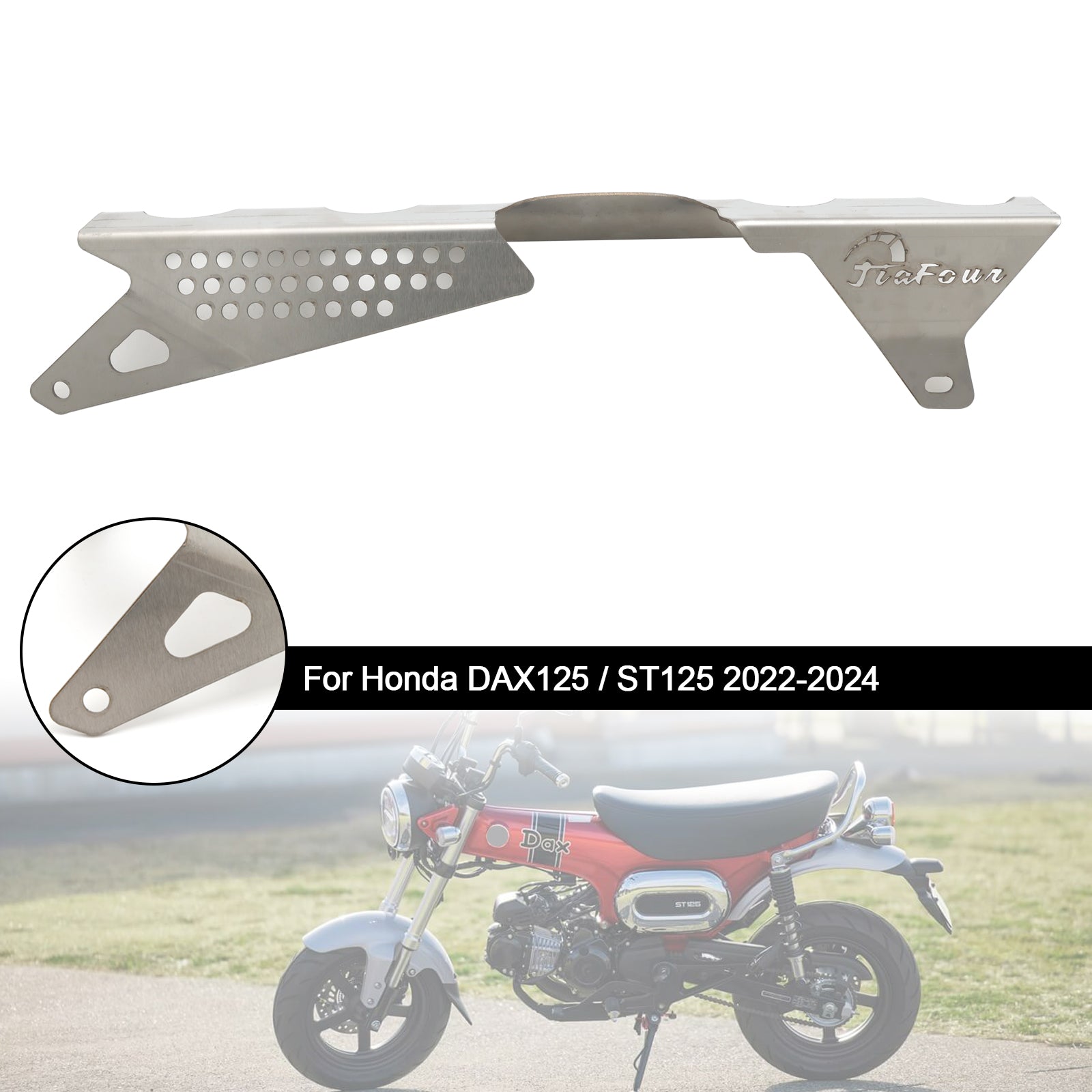 Zaščitni zaščitni pokrov za zaščito pred plazo za Honda Dax 125 ST125 2022-2024