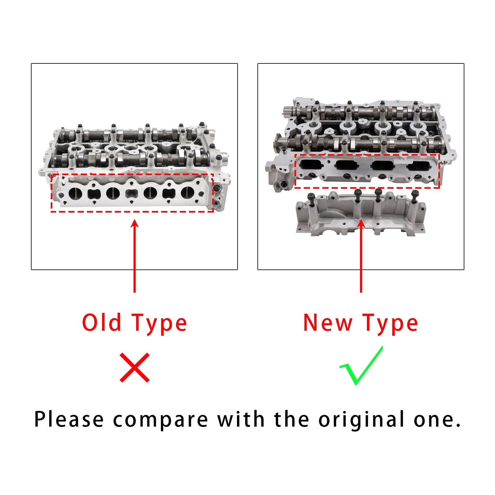 Culasse pour Hyundai Sonata G4KJ (2011-2014) - Références : 221112G510 et 221112G560