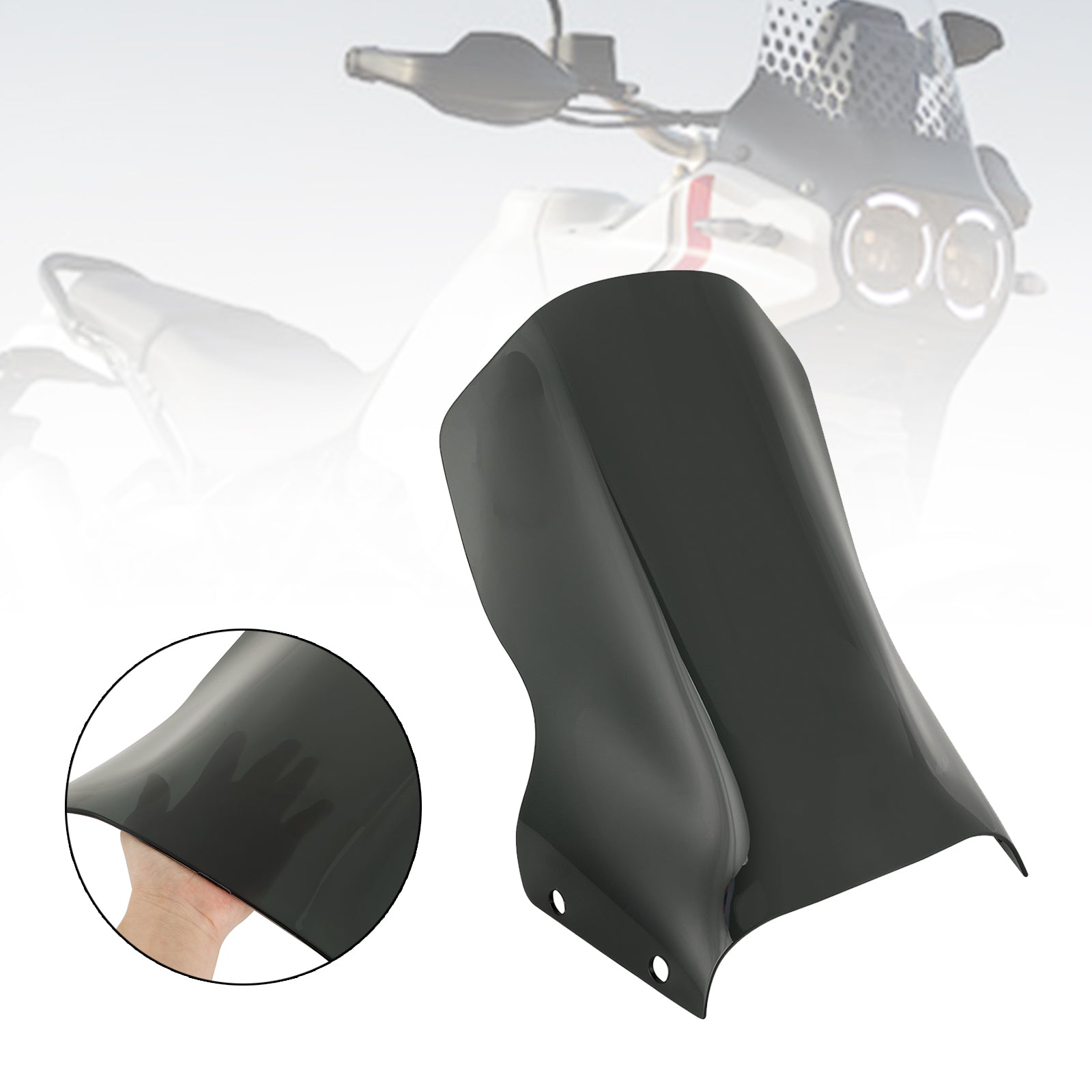 Przednia szyba deserxa Ducati 2022-2023 Motocykl przednią szybę