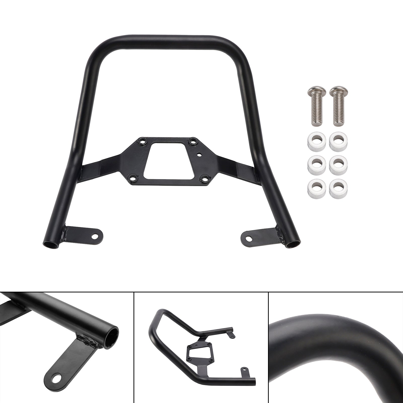 Passenger Armrest Cafe Kawasaki Z900RS 2018-2024 con supporto manuale