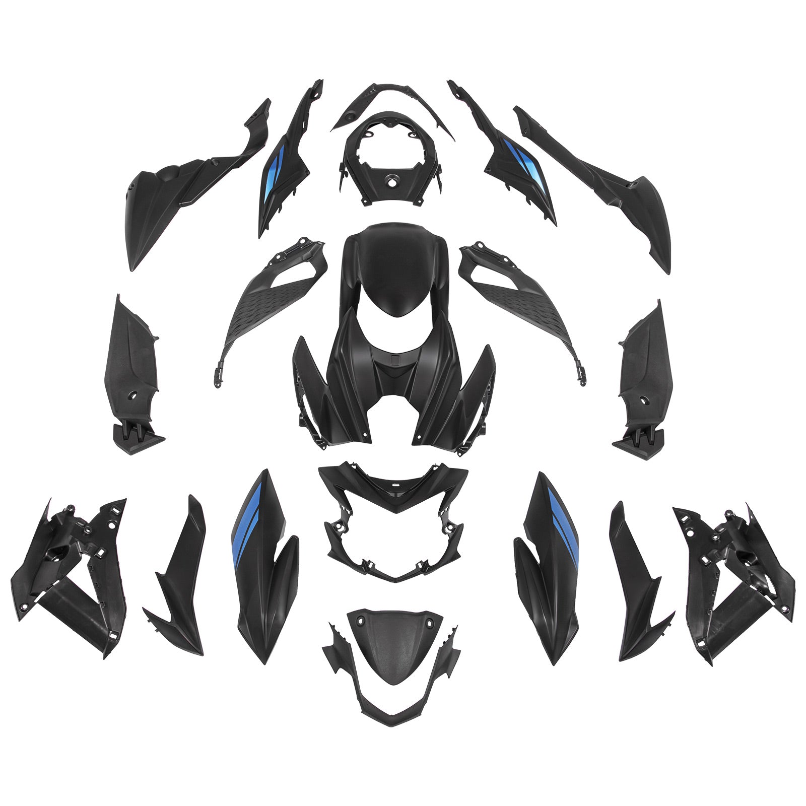 Plastic body kuipen geïnjecteerd voor Suzuki GSXS GSX-S 750 2017-2024