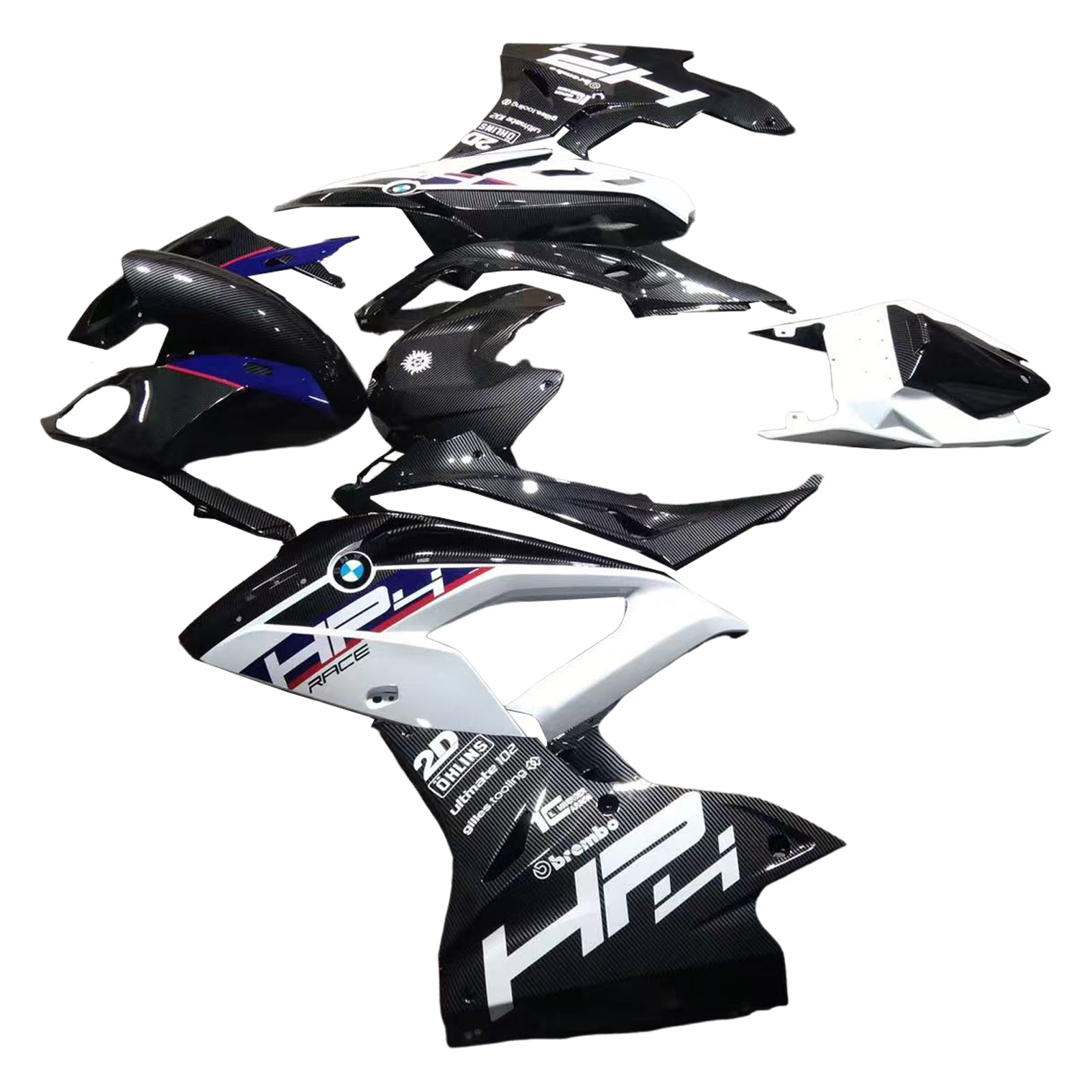 Injection Fairing Kit Bodywork Plastic ABS fit For BMW S1000RR 2017-2018