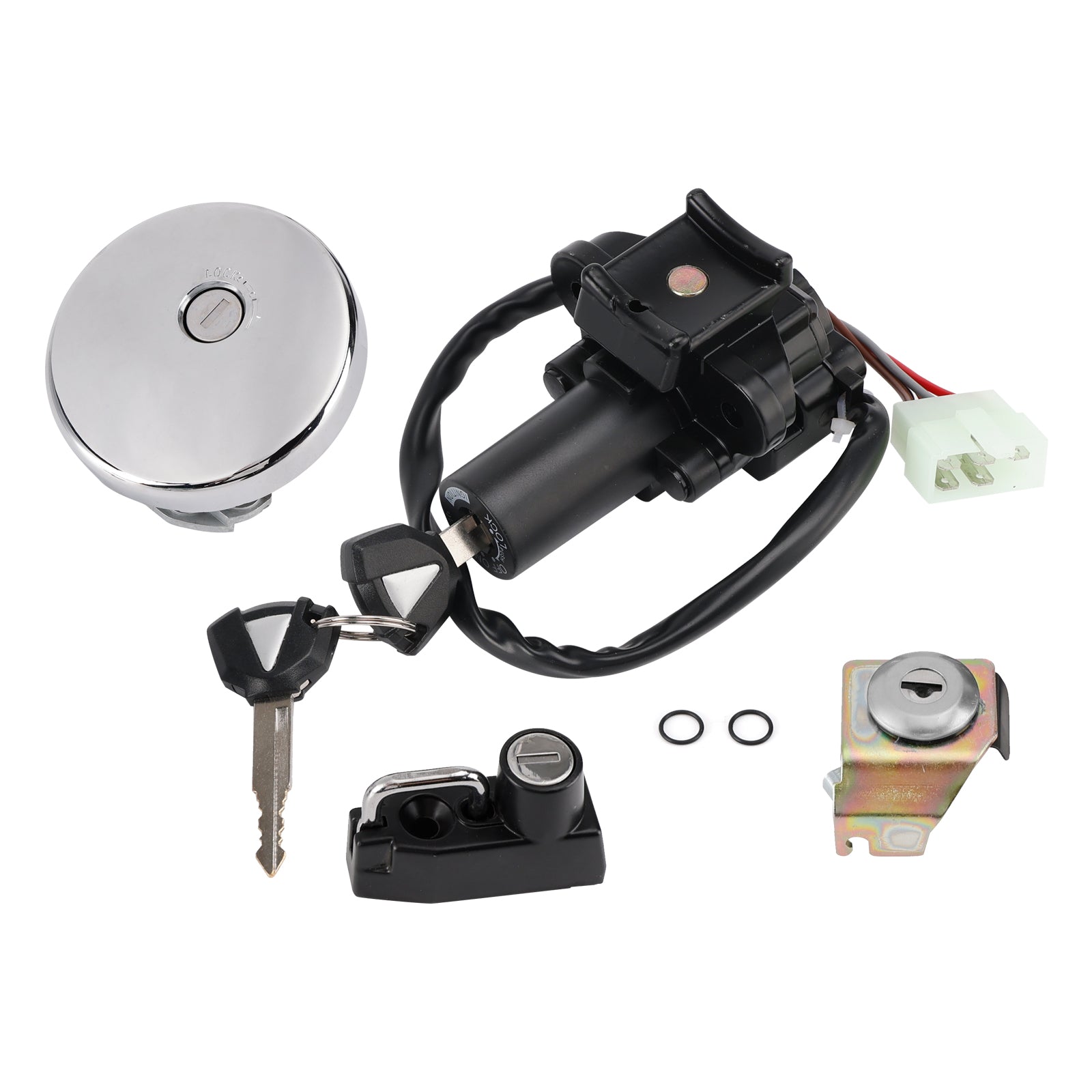 Kit de verrouillage de contacteur d'allumage Kawasaki W800 2019-2025 27048-5311 51049-0003