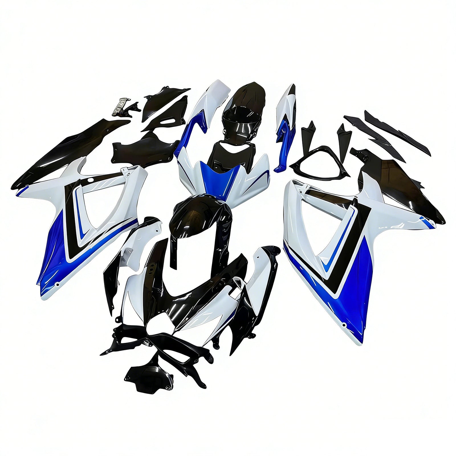 Kit de carénage en plastique ABS injecté pour Suzuki GSXR 600/750 2008-2010 K8
