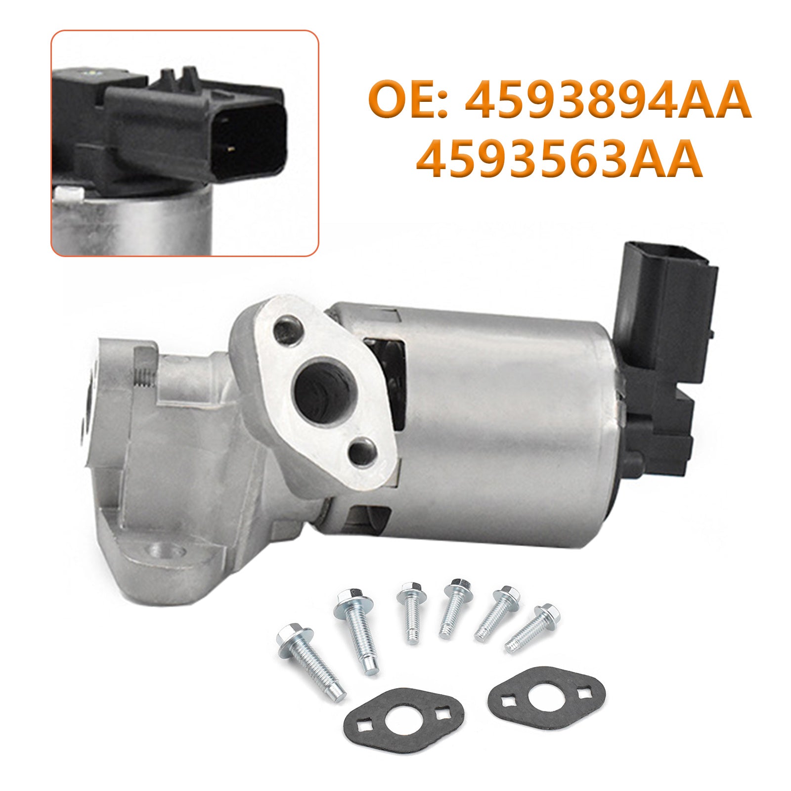 Zawór EGR Chrysler 200 2.4L L4 2011-2015 4593894AA 4593563AA