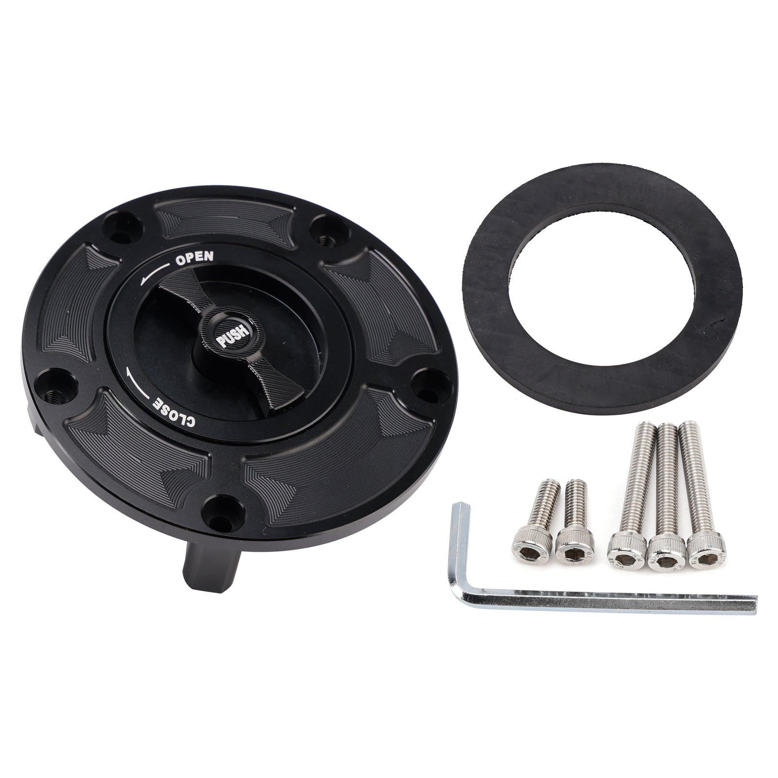 CNC 102mm Brandstof Gas Tankdop Keyless voor QJMOTOR RRQ600 550 R400 R350 R250 SRK 600