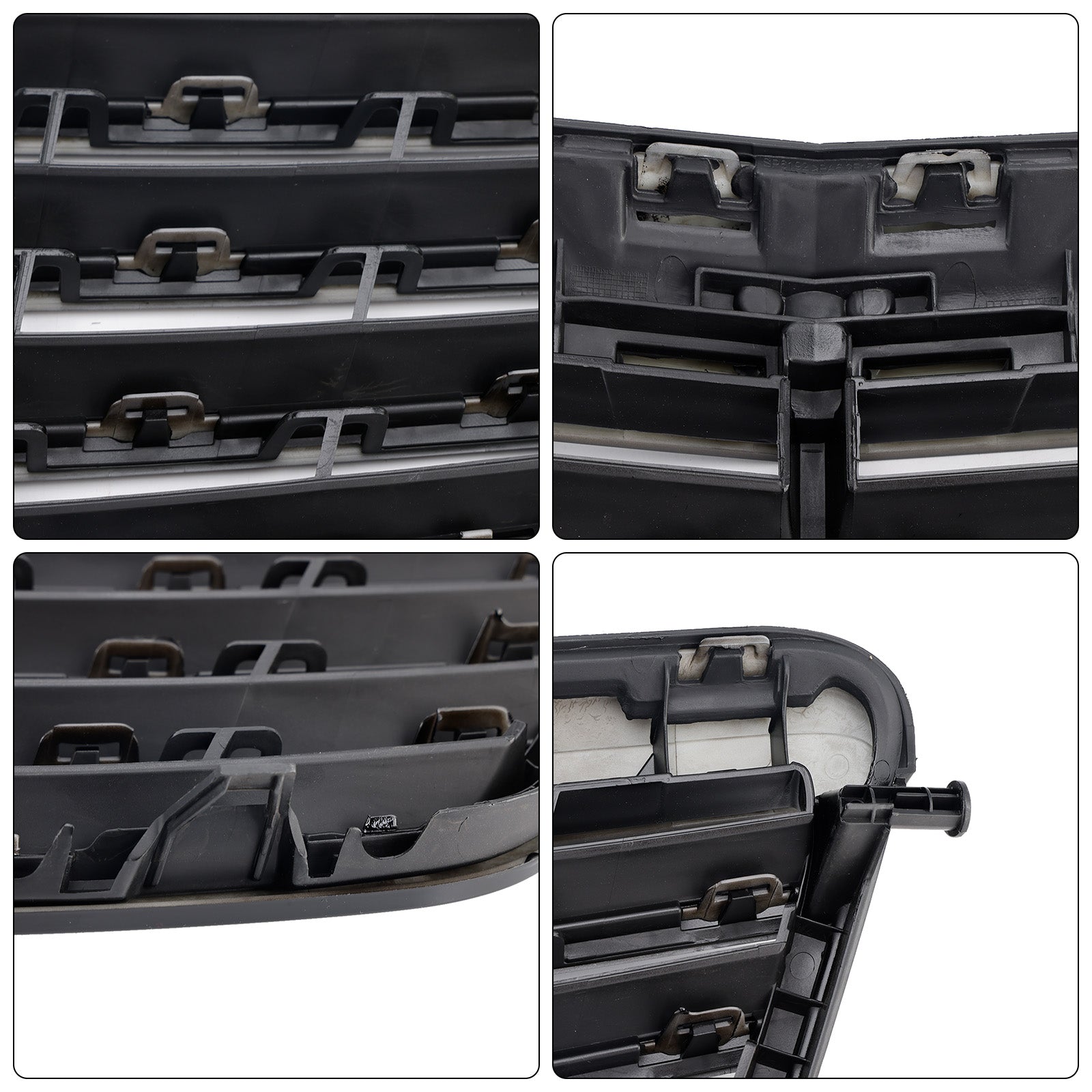 Črna sprednja maska za Mercedes-Benz razreda E W212 E350 E550 2010–2013