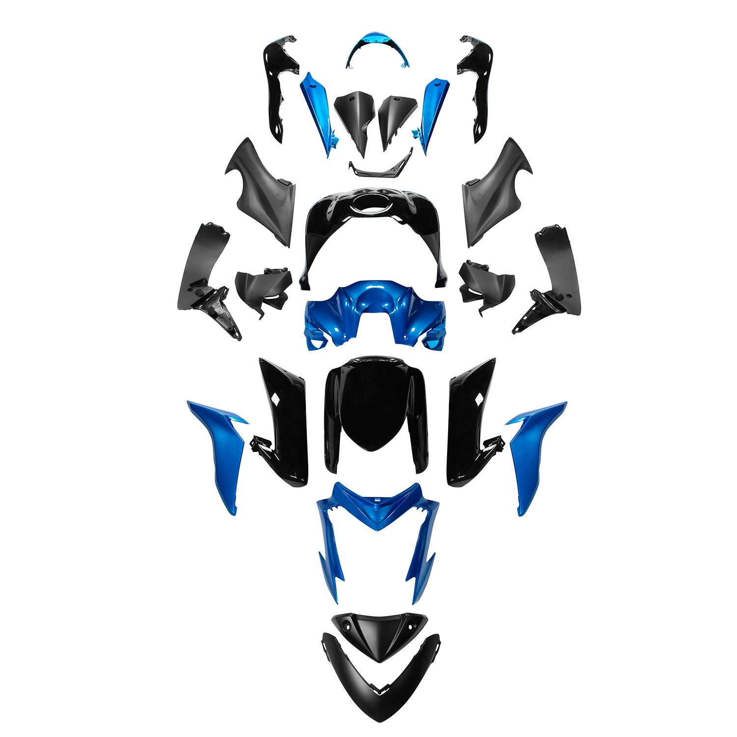 Kit de carénage de carrosserie en plastique injecté pour Suzuki GSX-S 1000 2015-2020 06#