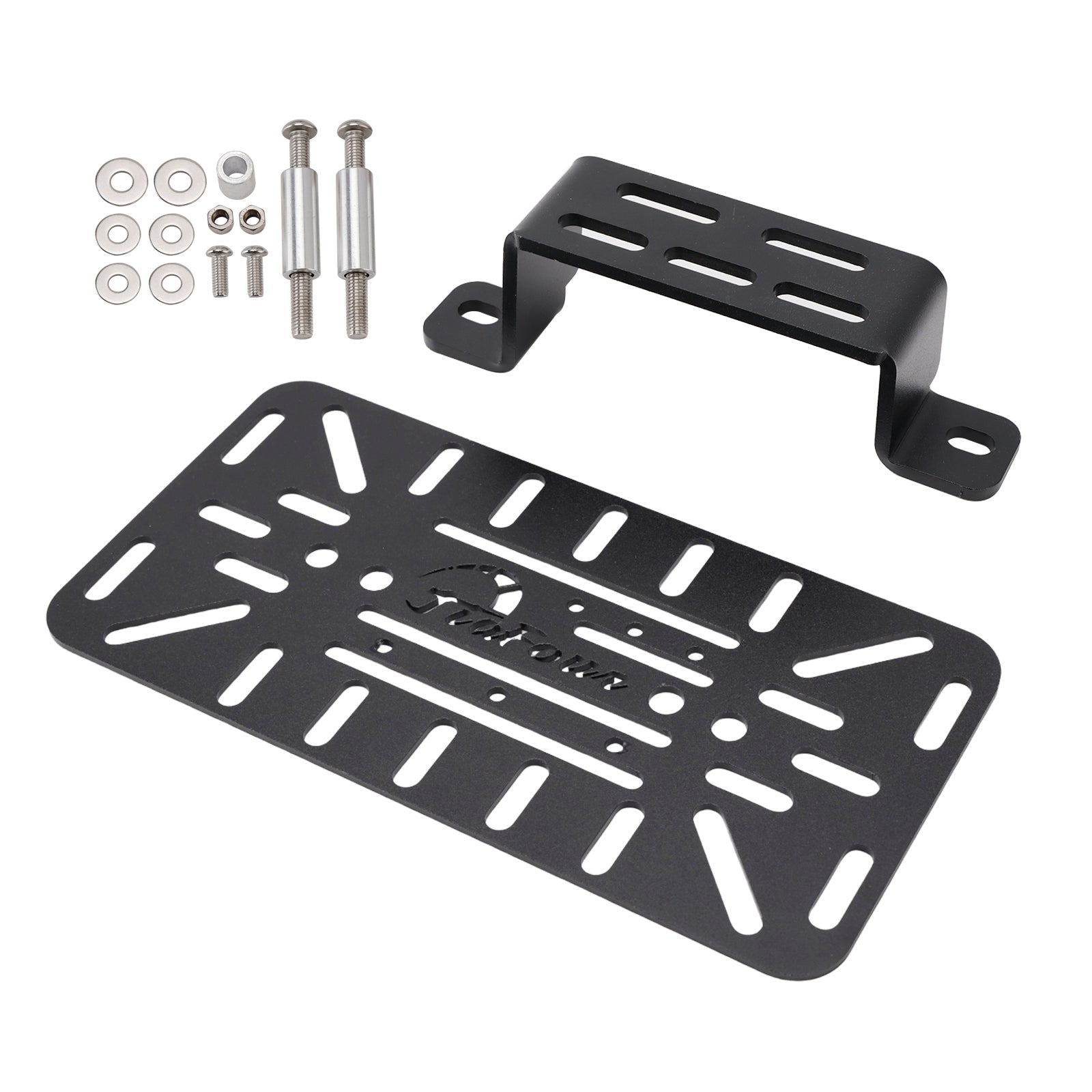 Support de fixation pour sacoche latérale noire droite pour porte-bagages CFMOTO 450MT 2024-2025