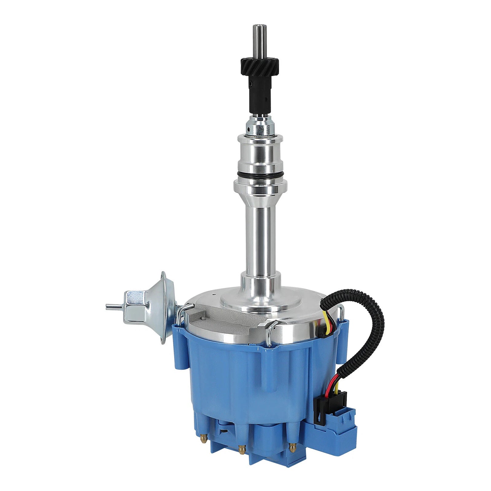 Distributore di'Bobina di accensione con tappo blu per motore Ford Windsor 221 260 289 302 V8 con bobina da 65 000 giri/min 1030213