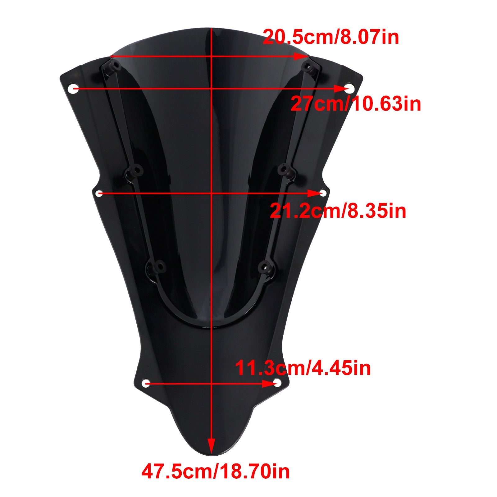 Przednia szyba przednia dla Kawasaki ZX-4R ZX-4R 2023