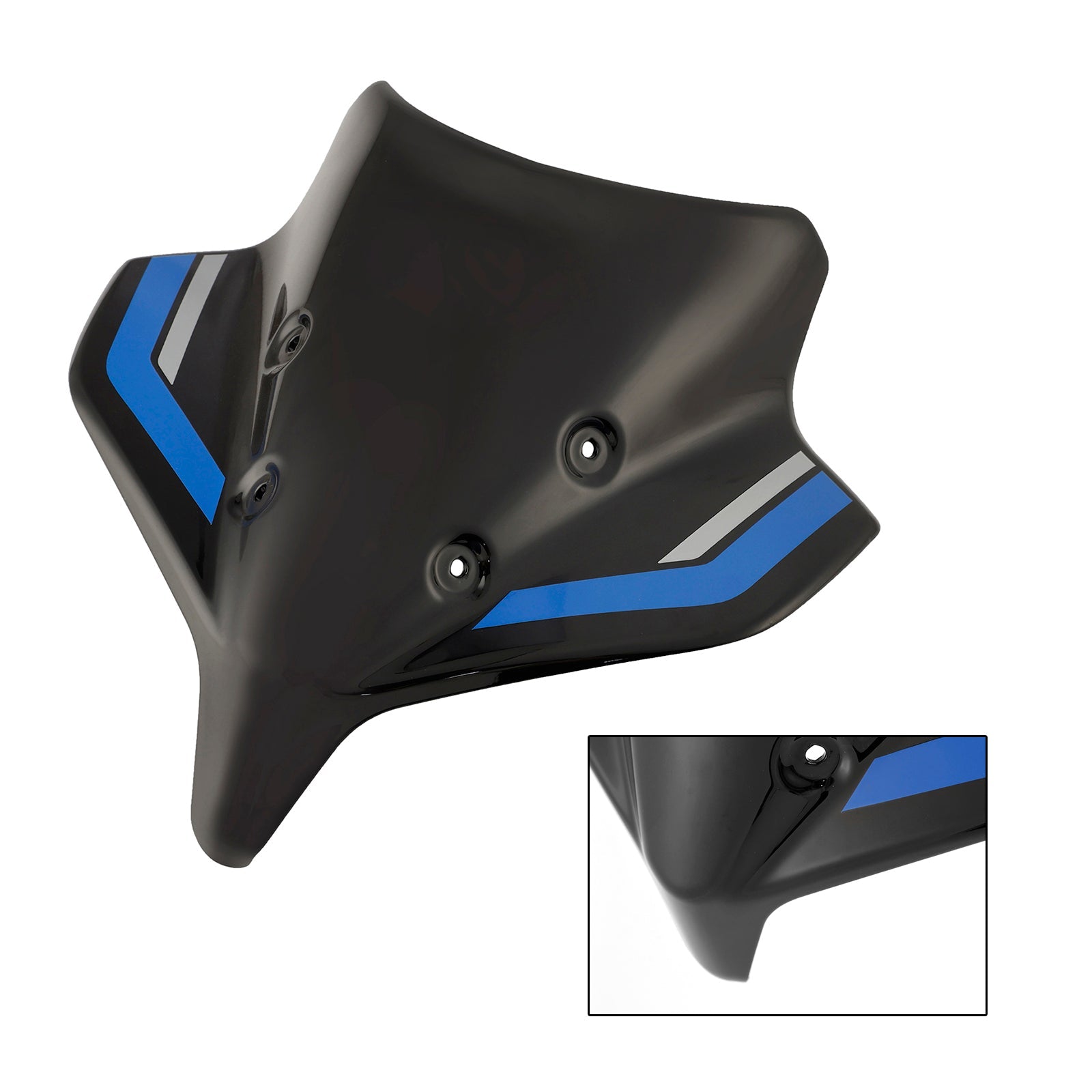 ABS-moottoripyörän tuulilasi Yamaha MT-10/MT-10 SP 2022-2024