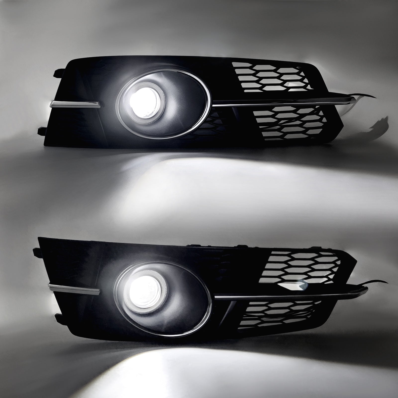 Grille de phares antibrouillard avec feu antibrouillard pour Audi A6 S6 Sline (2016-2018)