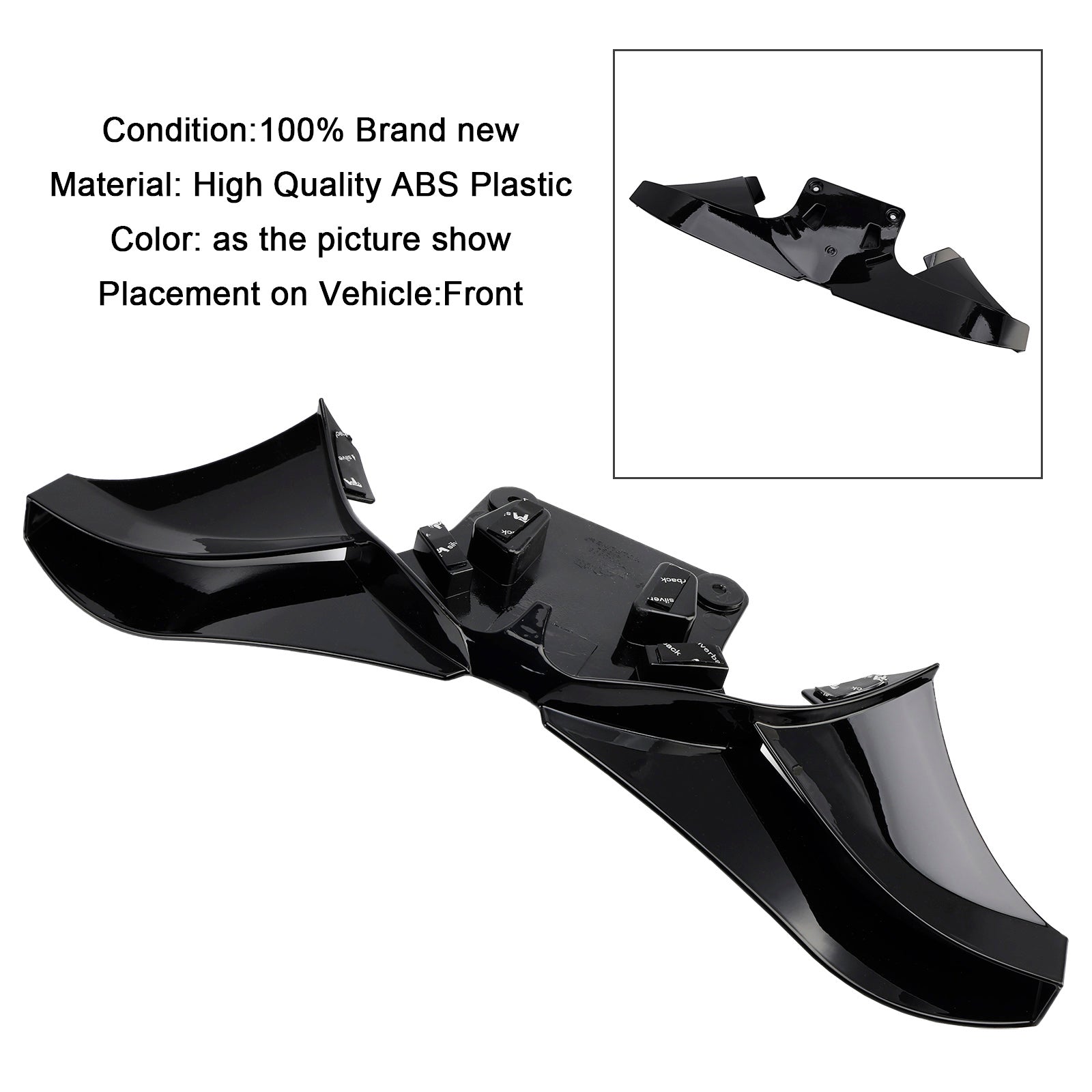 Aileron avant pour Street Triple 765R/RS 2023-2025