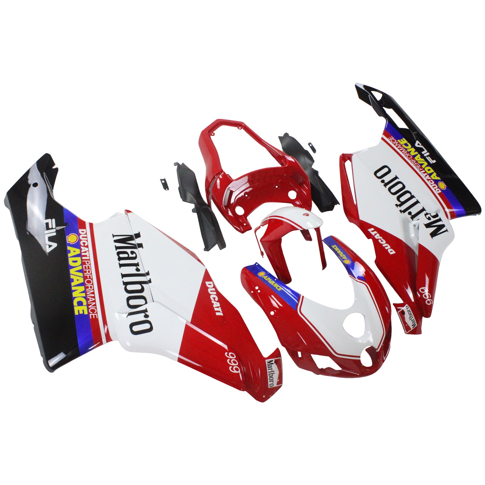Fairing Kit Bodywork ABS pasuje do Ducati 999 749 2005 2006
