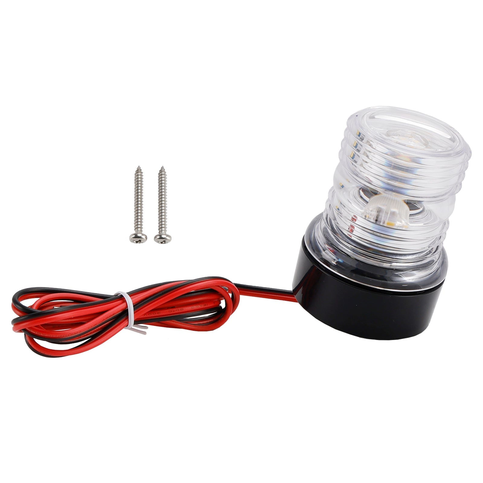 2,7 W LED-navigoinnin merkkivalo, pyöreä lamppu ankkuriin, veneeseen tai huviveneeseen, IP66