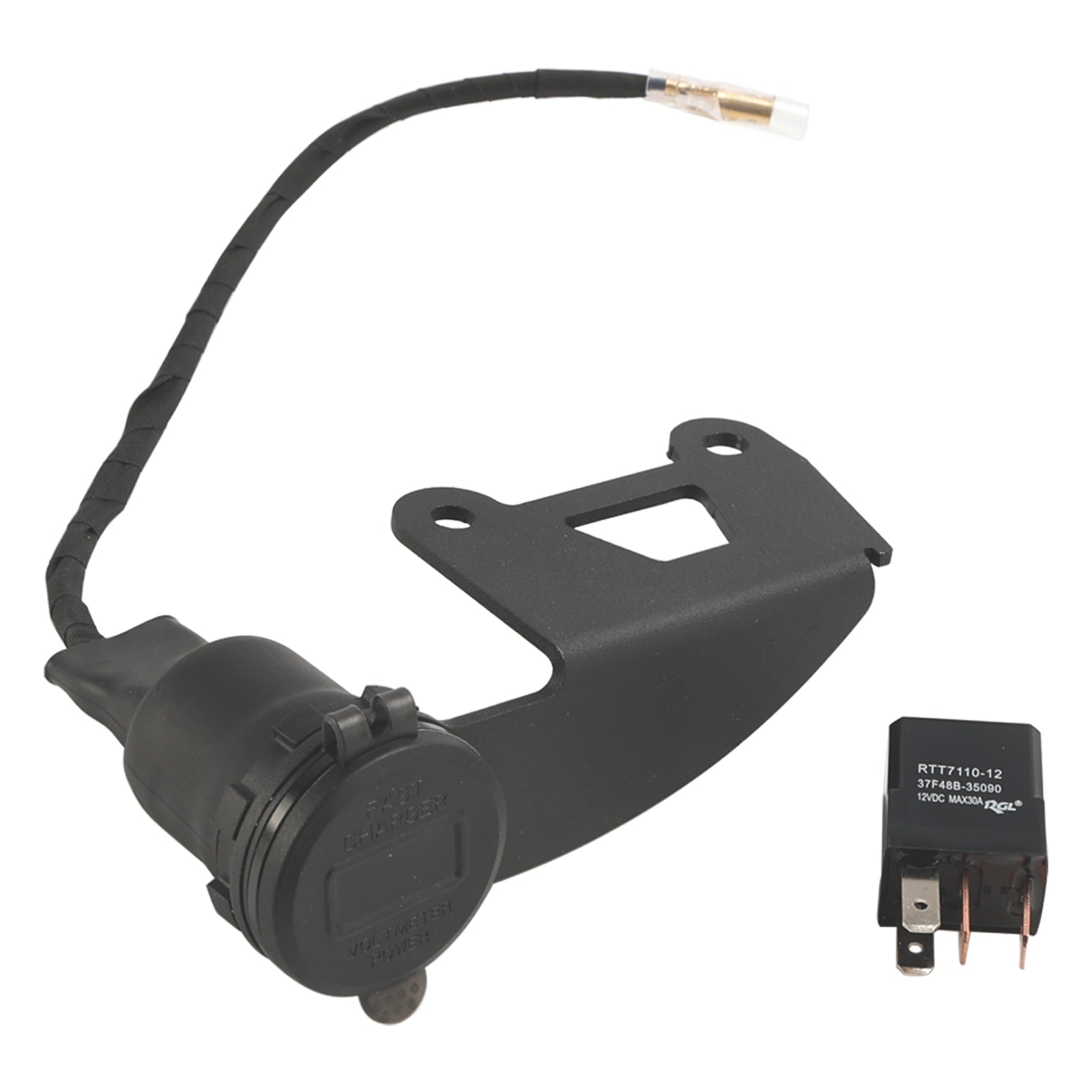 2022-2024 Honda Rebel CMX300 CMX500 Ładowarka 12V USB+C Typ Szybka