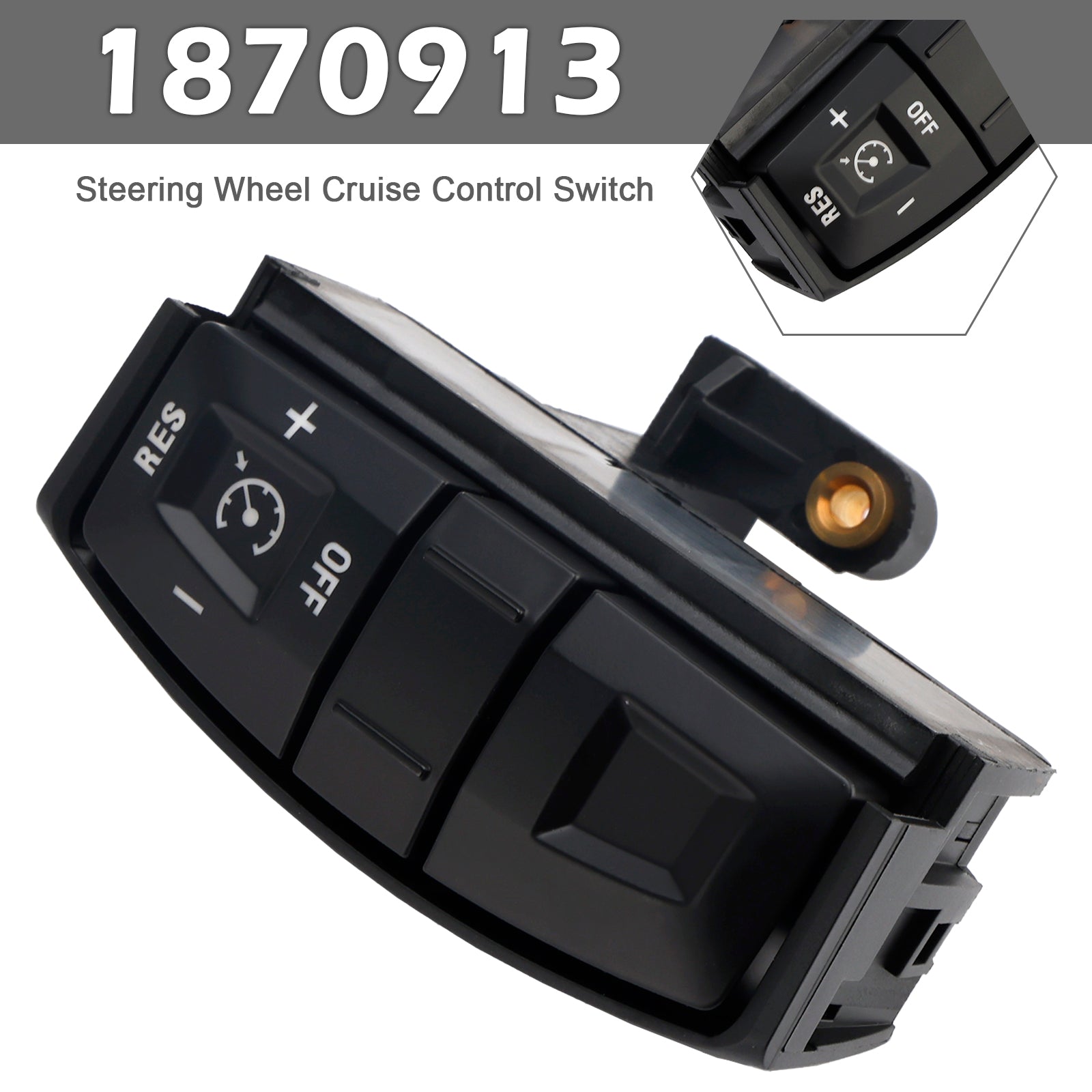 Cruisecontrolschakelaar op het stuur voor Scania PGR T-serie (2004-2016) - Onderdeelnummer : 1870913