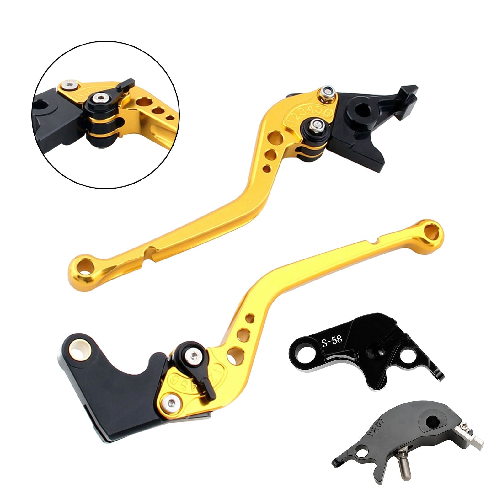 Lange remkoppelingshendel voor YAMAHA YZF R7 MT-10/SP FZ-10/SP 2022-23