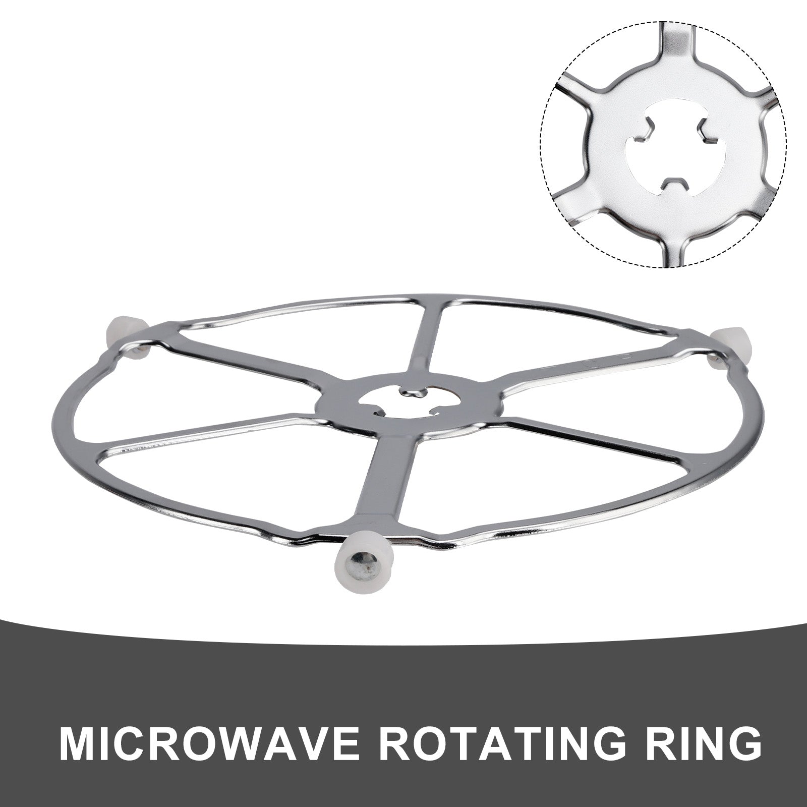 WB02X32600 WB06X10651 pour support de plateau à anneau de roulement pour four à micro-ondes GE