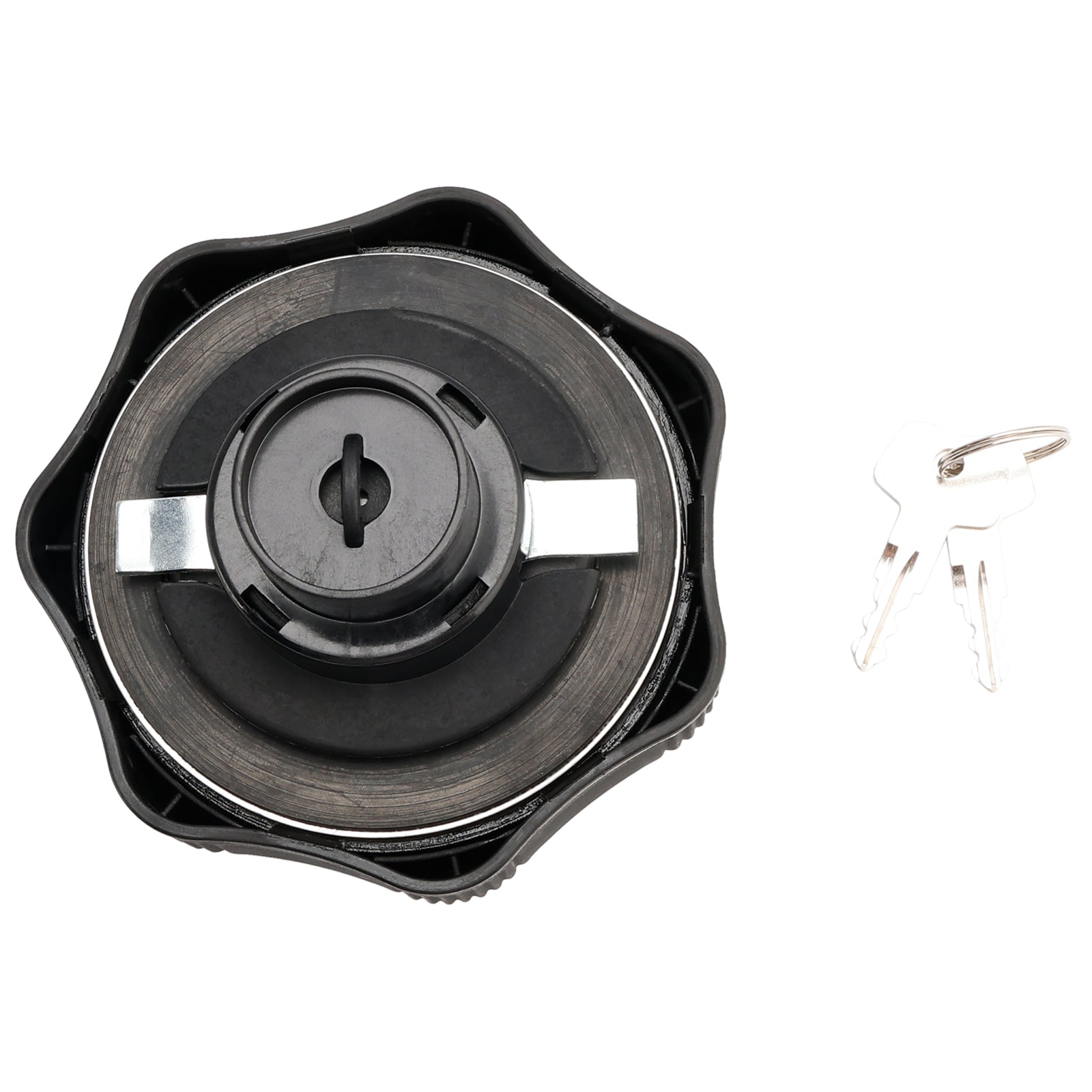 Couvercle De Réservoir Carburant Pour Pelle Takeuchi TB016, TB015, TB014 - Avec 2 Clés - Référence OEM 15521-00500