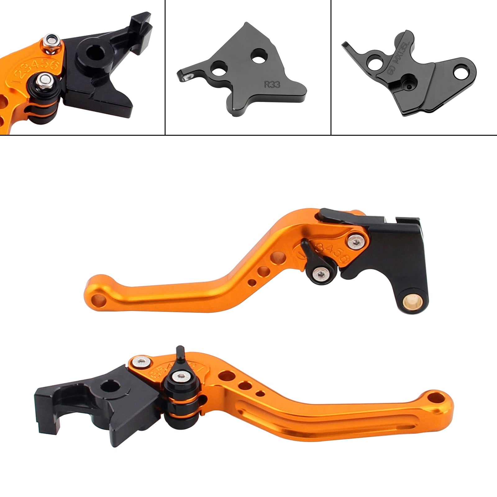 Ročica kratke zavore in sklopke za Yamaha YBR125 2005–2014