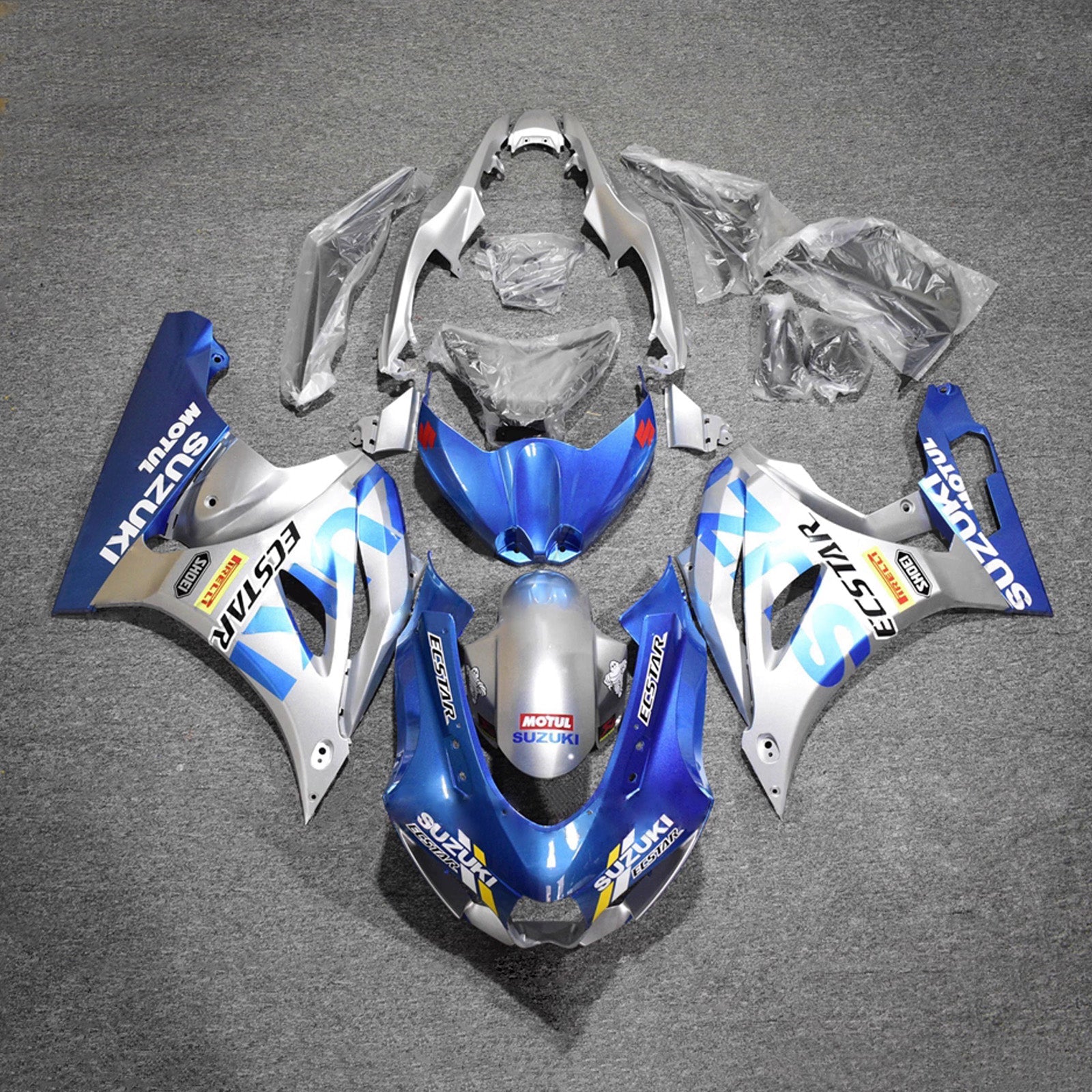 ABS kunststof geïnjecteerde kuipset voor Suzuki GSXR1000 2017-2025 K17