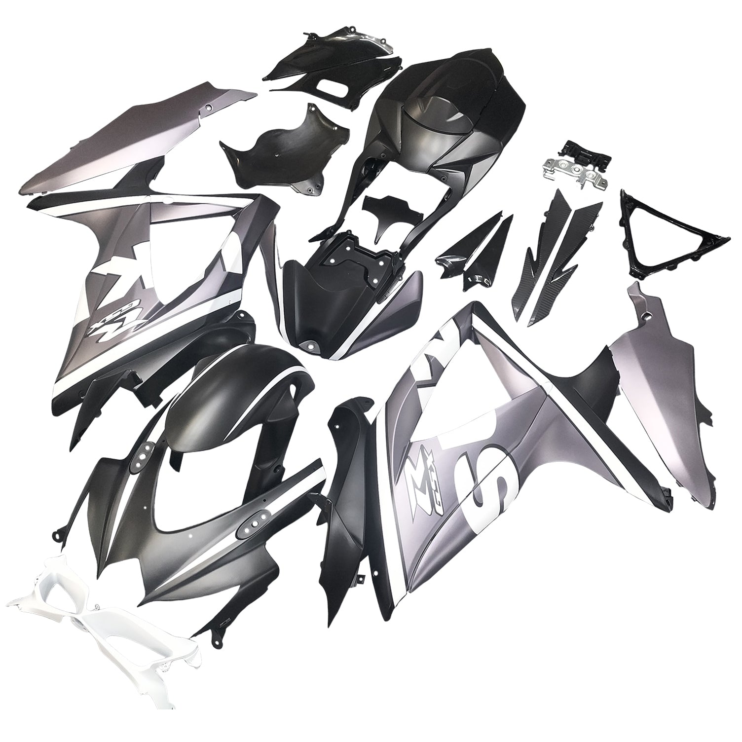 2008-2010 Suzuki GSXR 600/750 K8 Kit de carénage injection Bodywork Abs en plastique