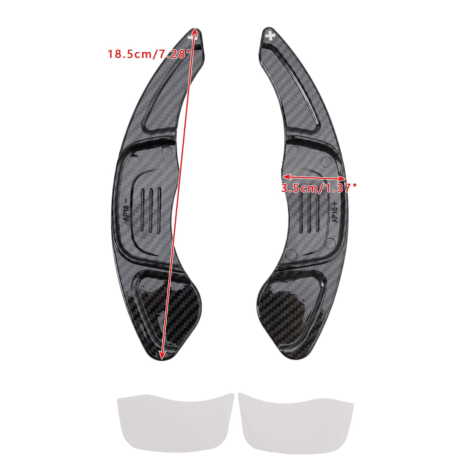 Rozszerzenia palet zmiany prędkości w aspekcie węglowej kierownicy dla VW Golf MK7