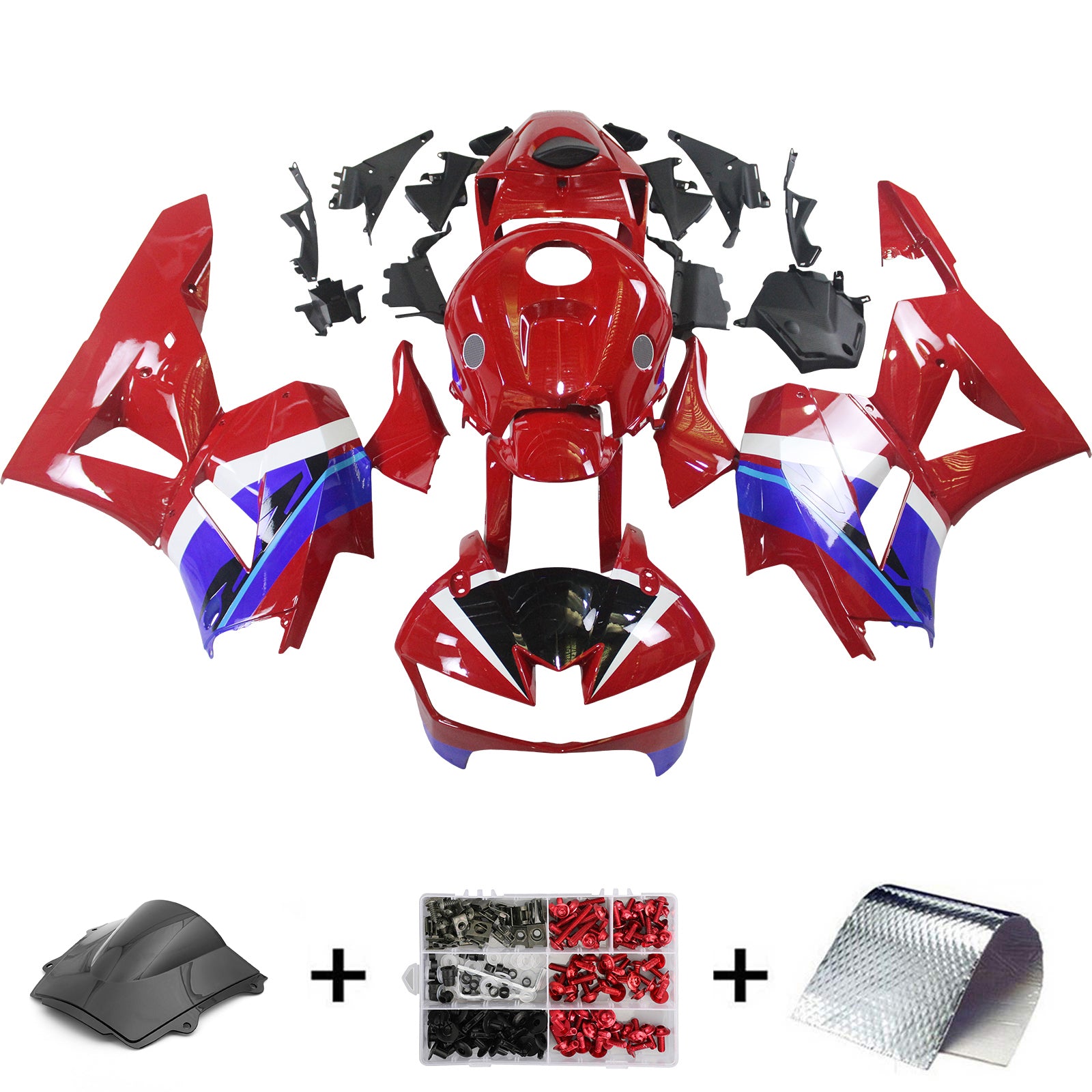 Kit de carénage injecté en plastique ABS pour Honda CBR600RR 2013-2026 F5