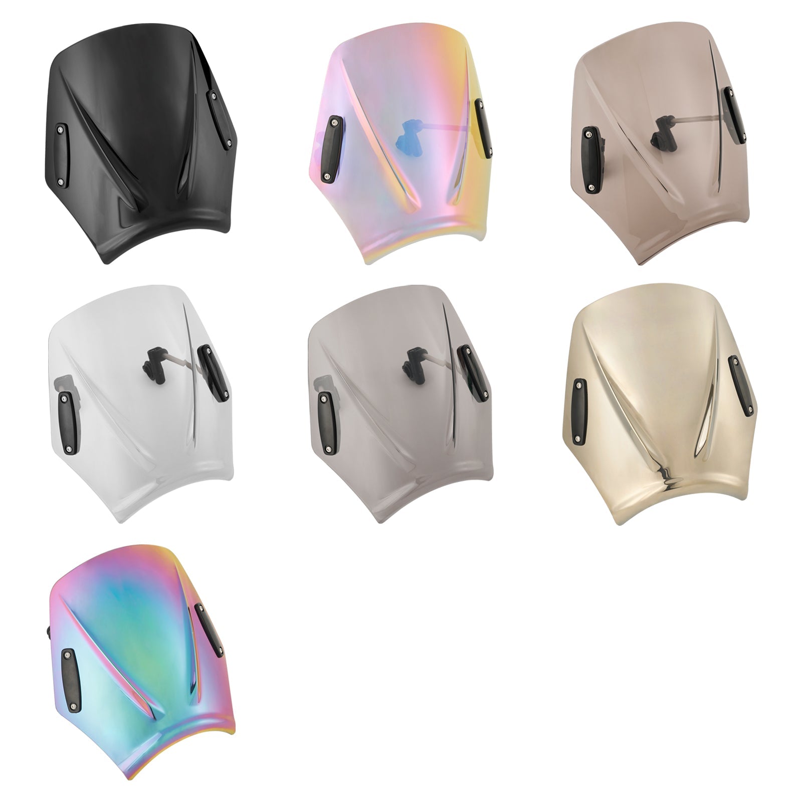 Moto con manubrio 22 mm/7/8 "Vidone del parabrezza universale