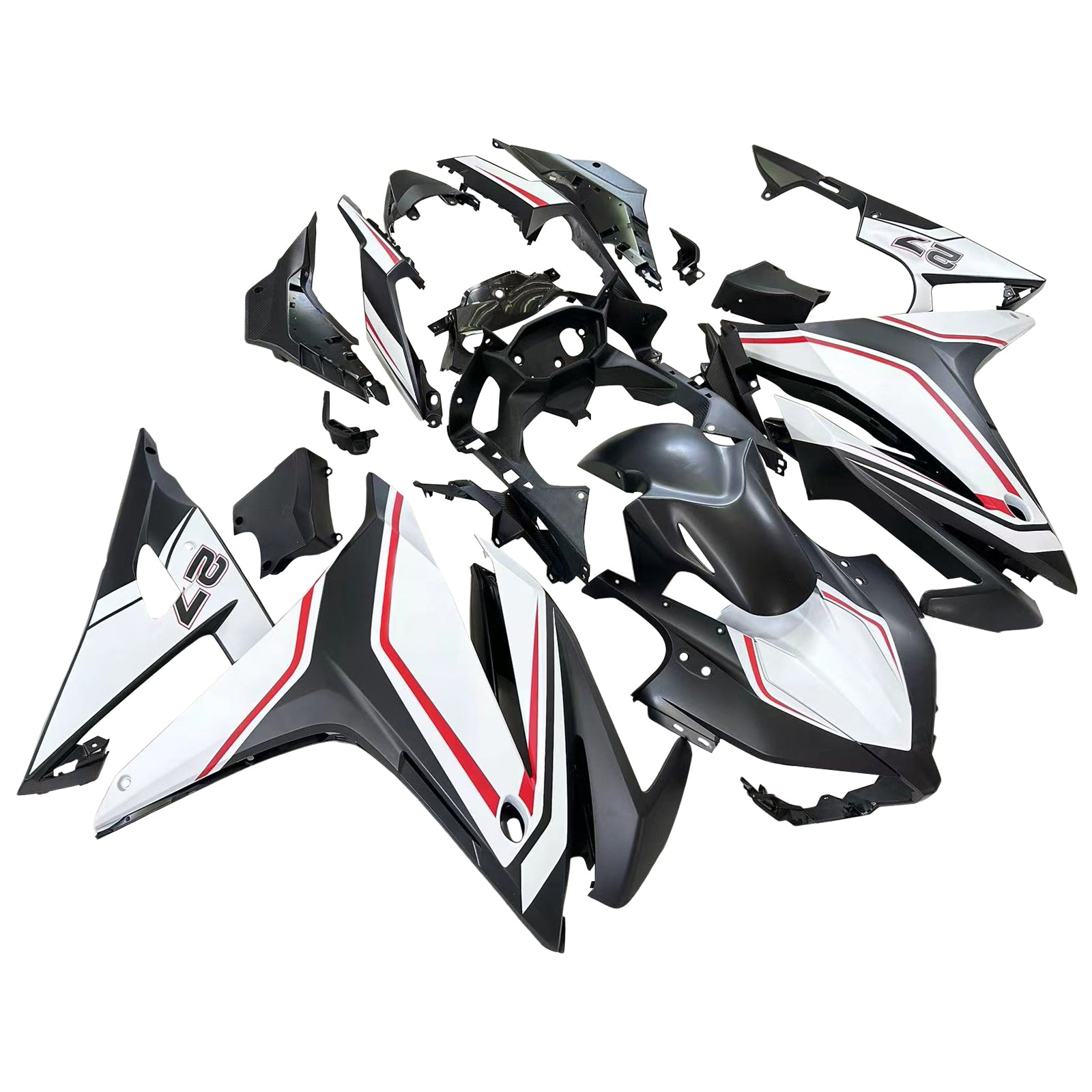 Kit de carénage par injection, carrosserie en plastique ABS pour Honda CBR500R 2016-2018