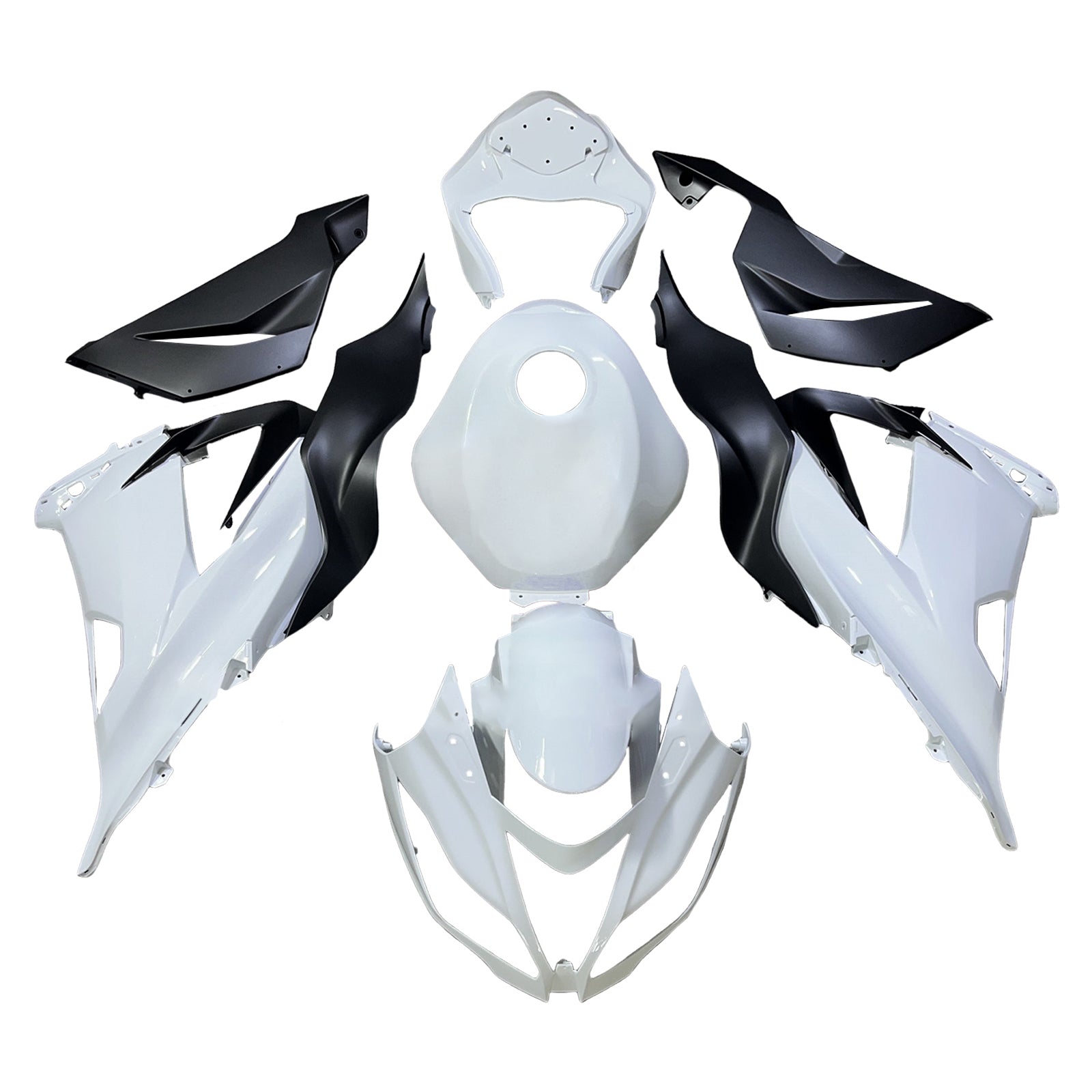 Kit di carenatura a iniezione, carrozzeria in plastica ABS per Kawasaki ZX6R 636 2013-2018