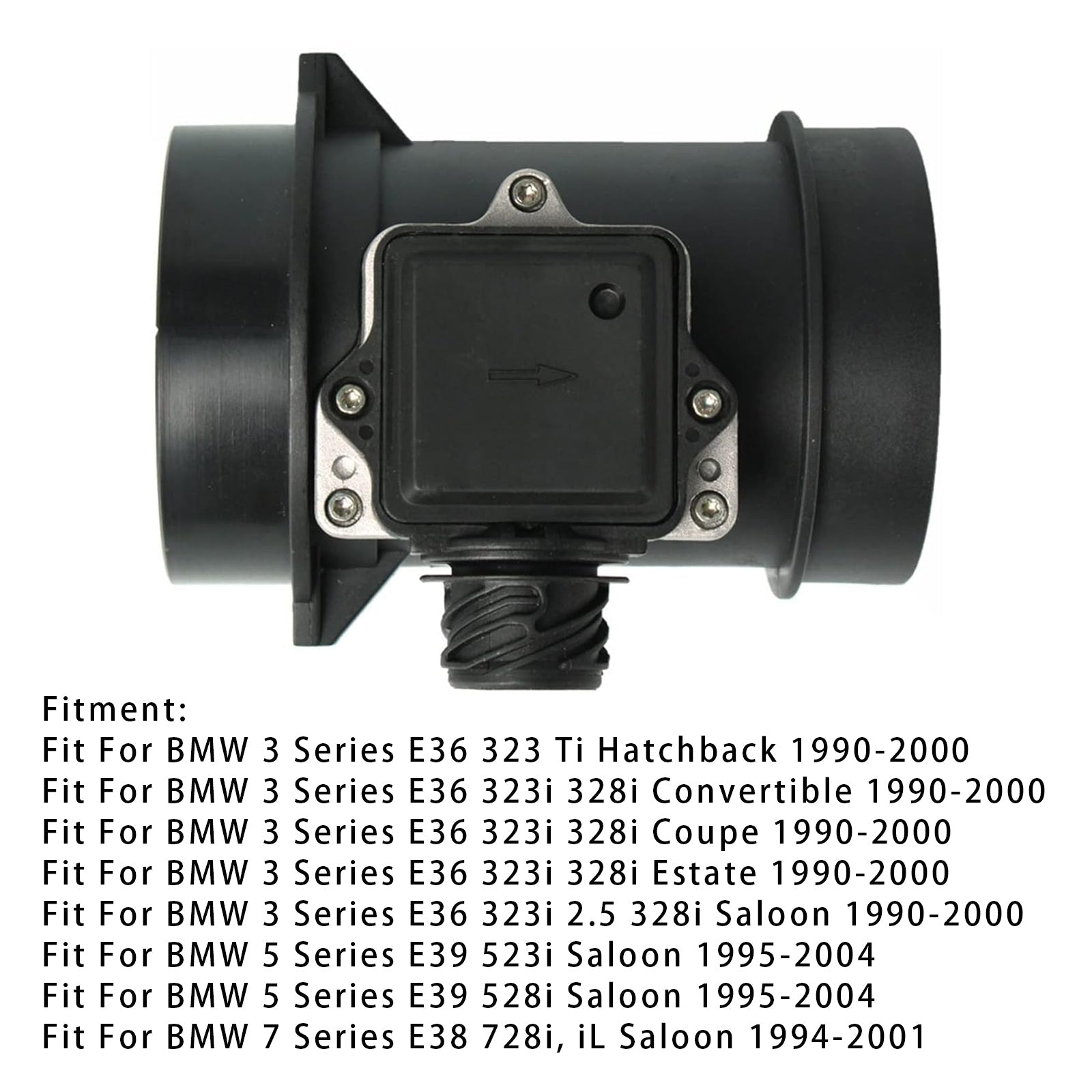 Sensor del medidor de flujo d'masa de aire para BMW E36 323i 328i E39 528i 5WK9617