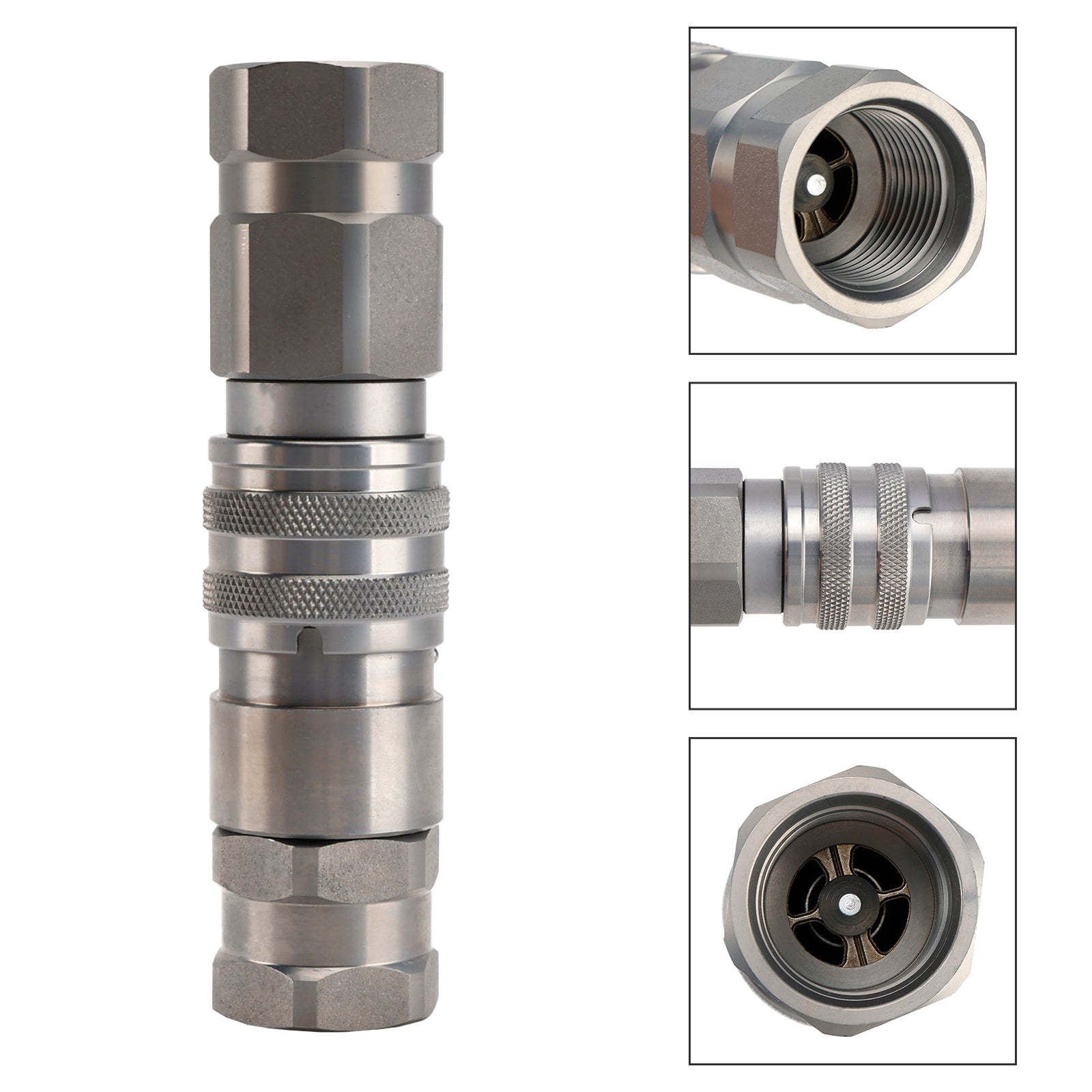 Komplet hidravlične spojke s ploščato stranjo KV14216 AT312470 za John Deere 250 315 326D