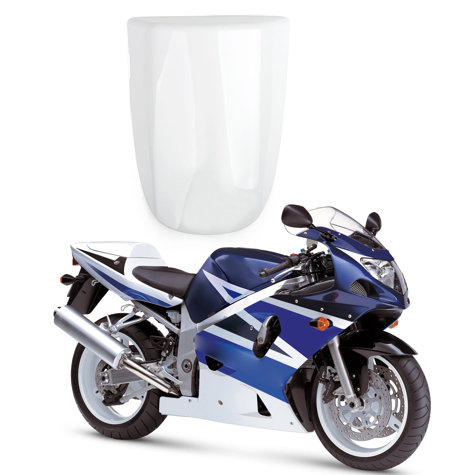 Suzuki GSXR1000 2000-2002 White