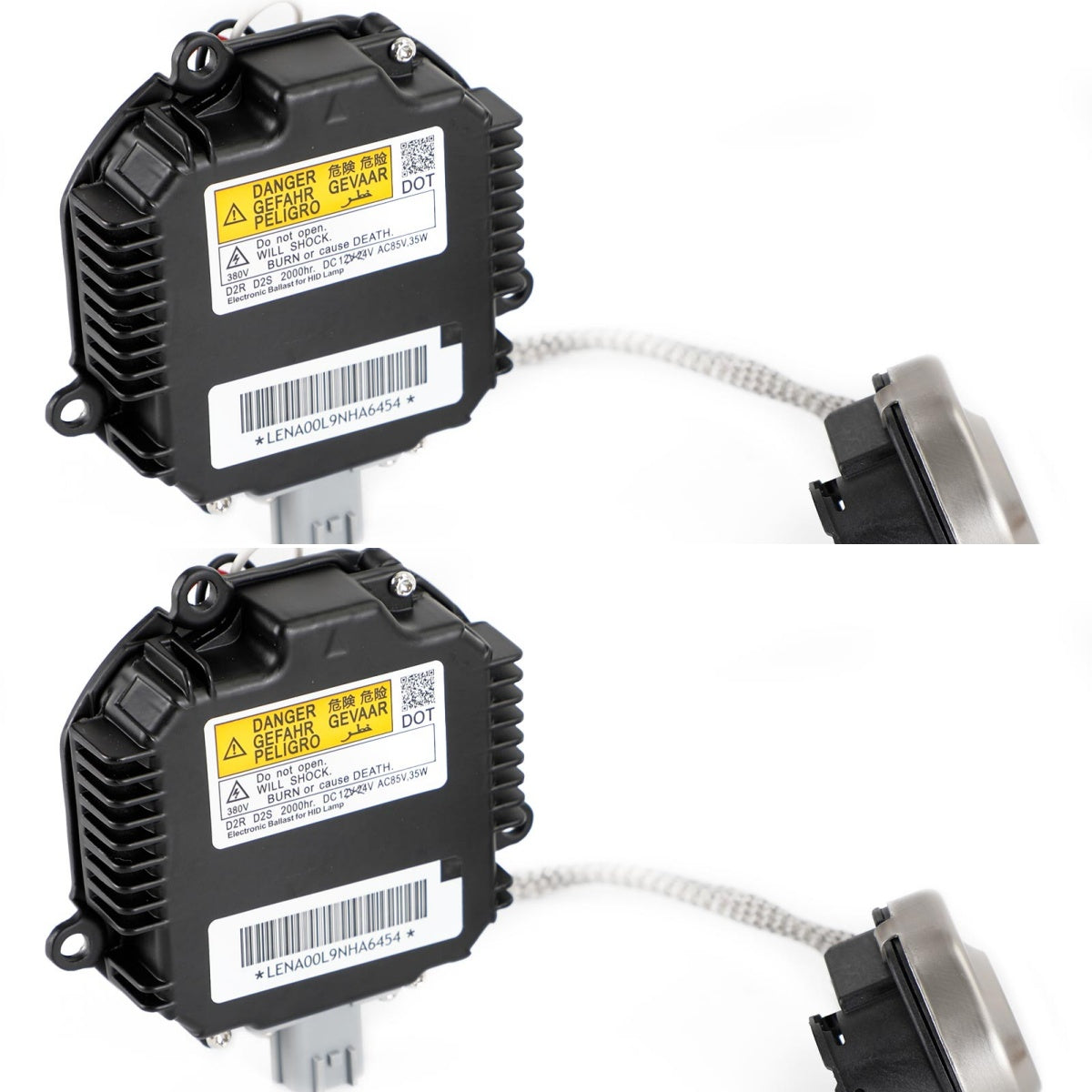 Komplet 2 ECU nadzorna enota od žarometa za balast do Xenon HID za Nissan Navara 2003-299904 84965-SA010