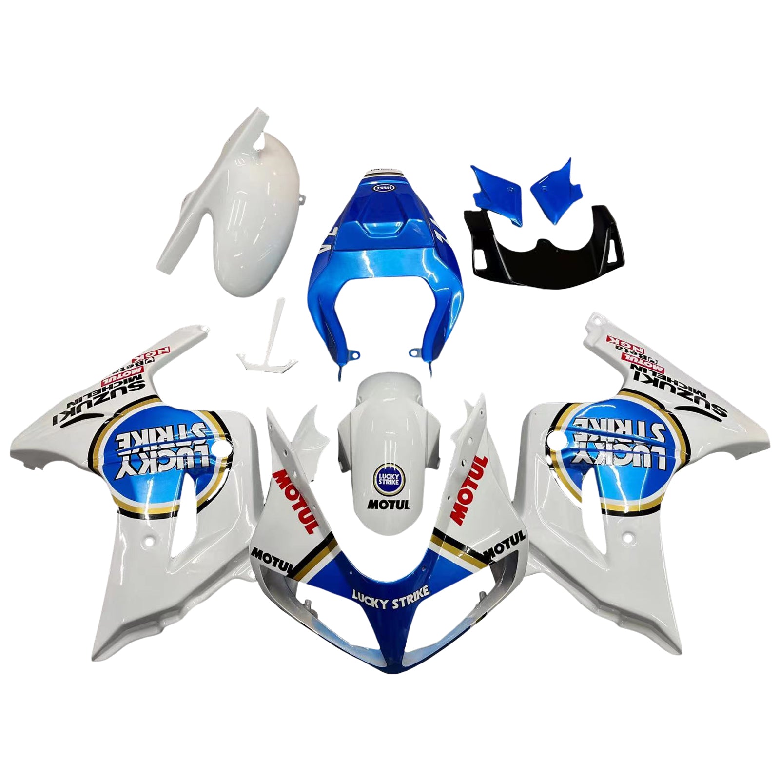 Amotopart Suzuki SV650 SV1000 2003-2011 ABS kunststof carrosseriekuipset