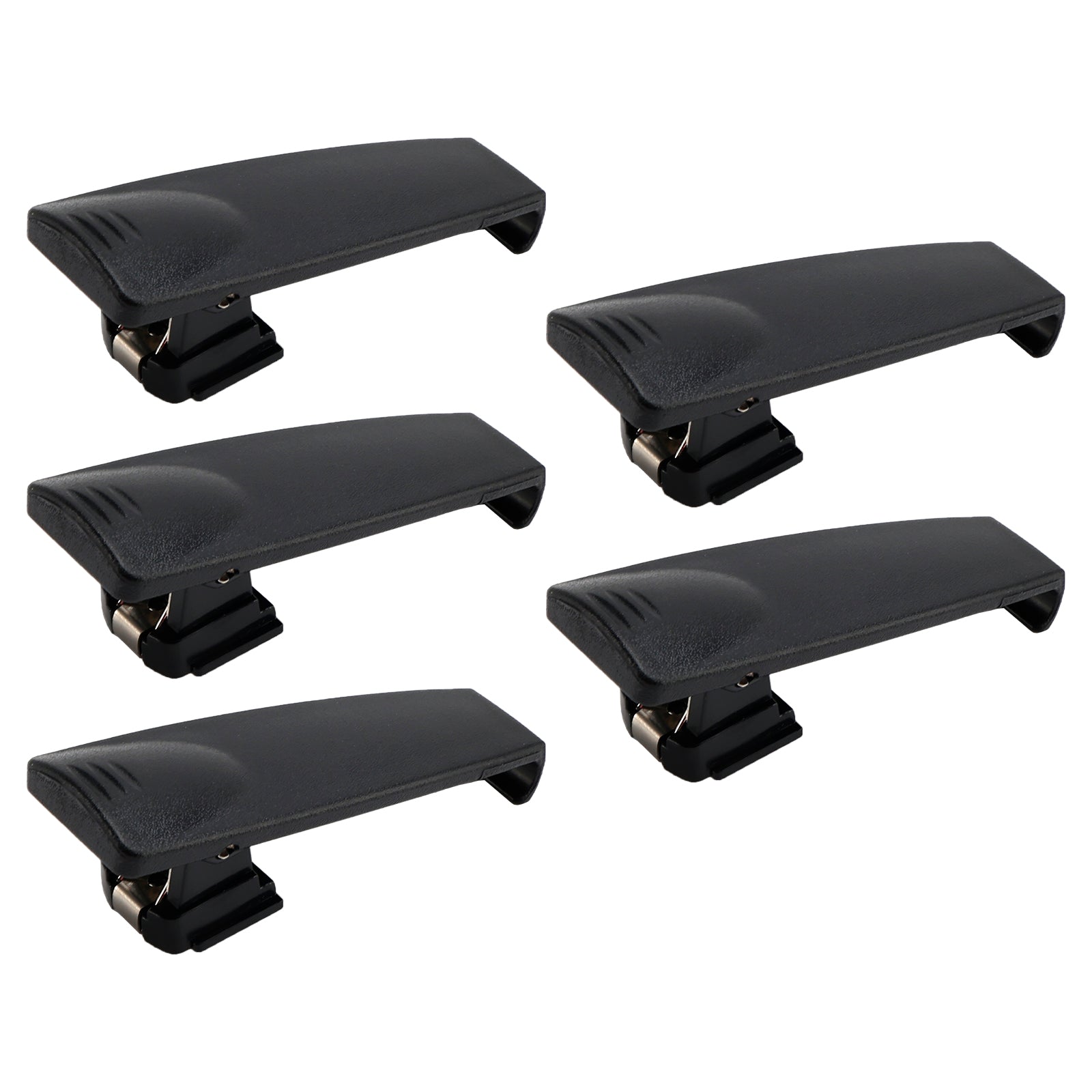 Lot de 5 clips de ceinture SL1M pour talkie-walkie Sepura STP8000, STP8038 et STP8035 (clip arrière)