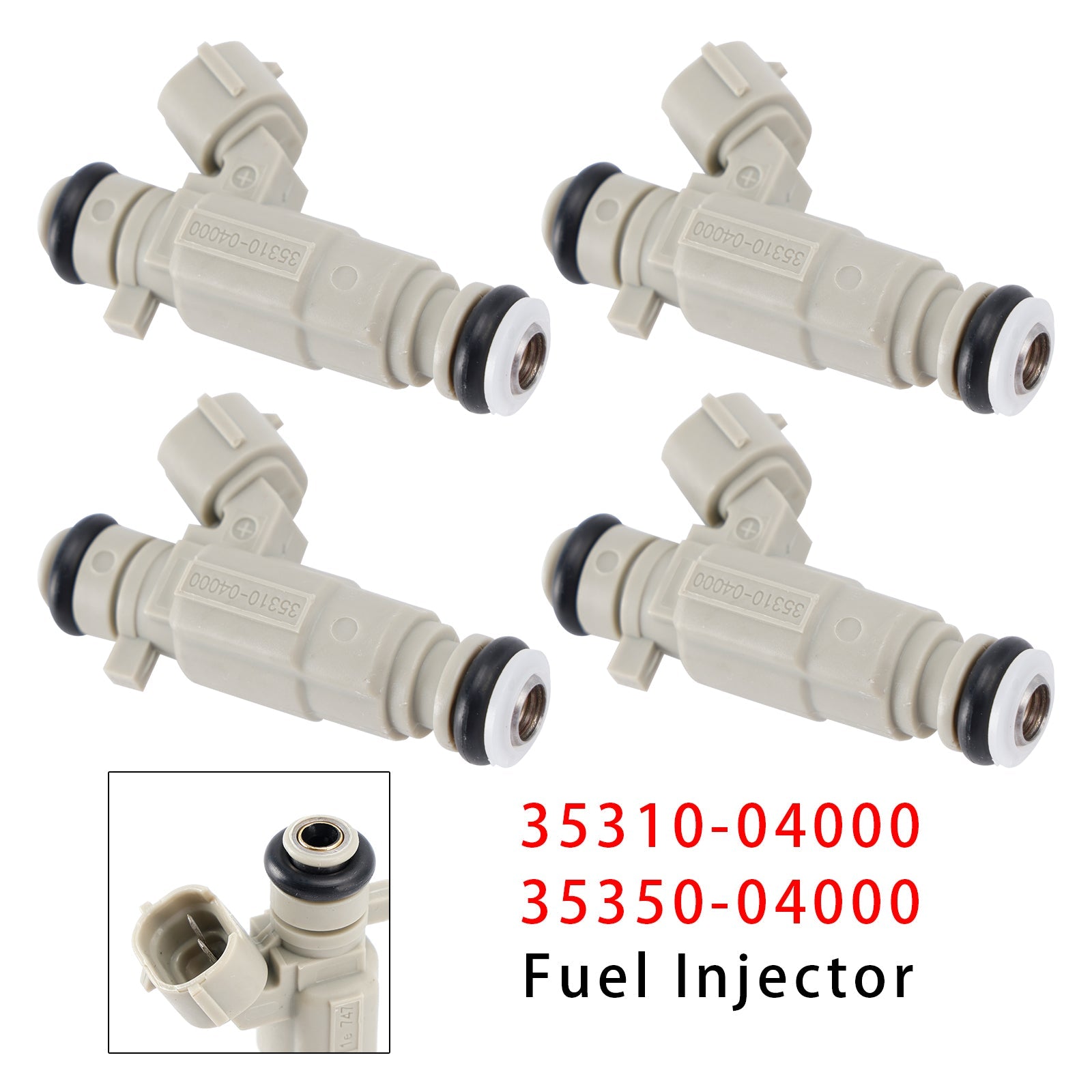 4 polttoainesuutinta Hyundai Kia 1.0 1.2 2011-2020 35310-04000 35350-04000